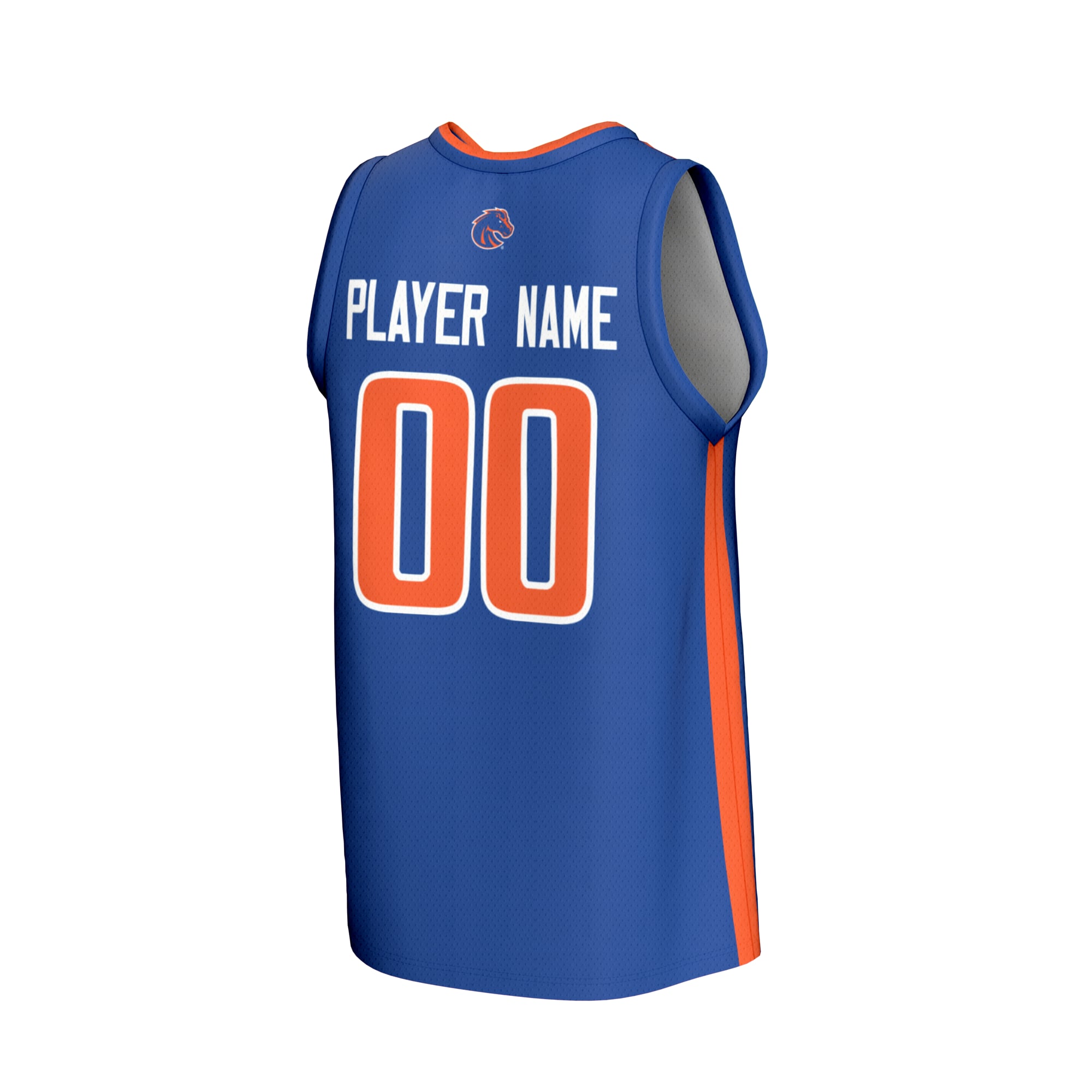 Boise State Broncos Unisex Lightweight Collegiate Women's Basketball Fashion Jersey - back view