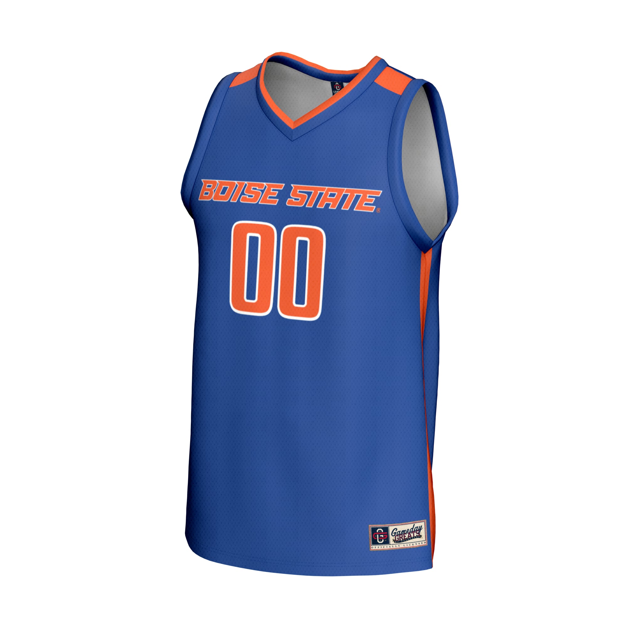 Boise State Broncos Unisex Lightweight Collegiate Women's Basketball Fashion Jersey - front view