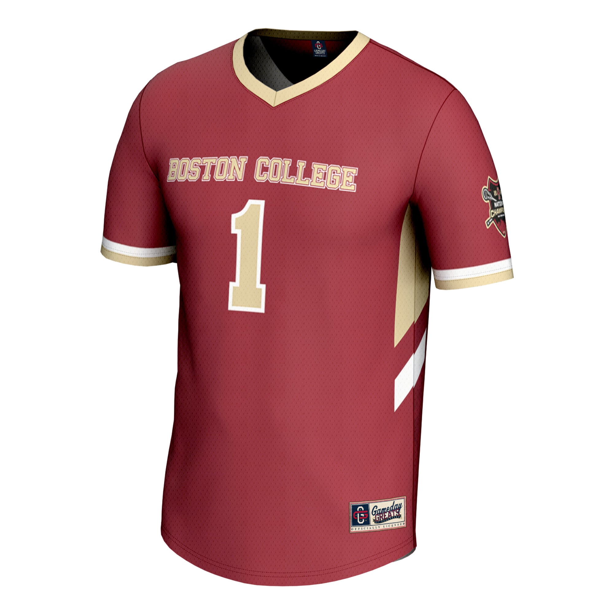 Boston College Eagles Youth 2024 NCAA Women's Lacrosse National Champions Lightweight - front view