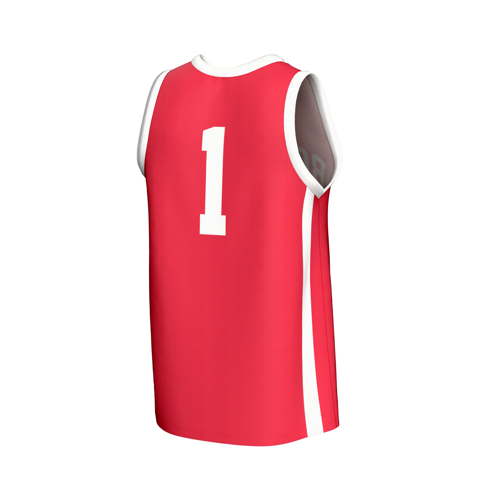 Boston University Unisex Lightweight Collegiate Women's Basketball Fashion Jersey - back view