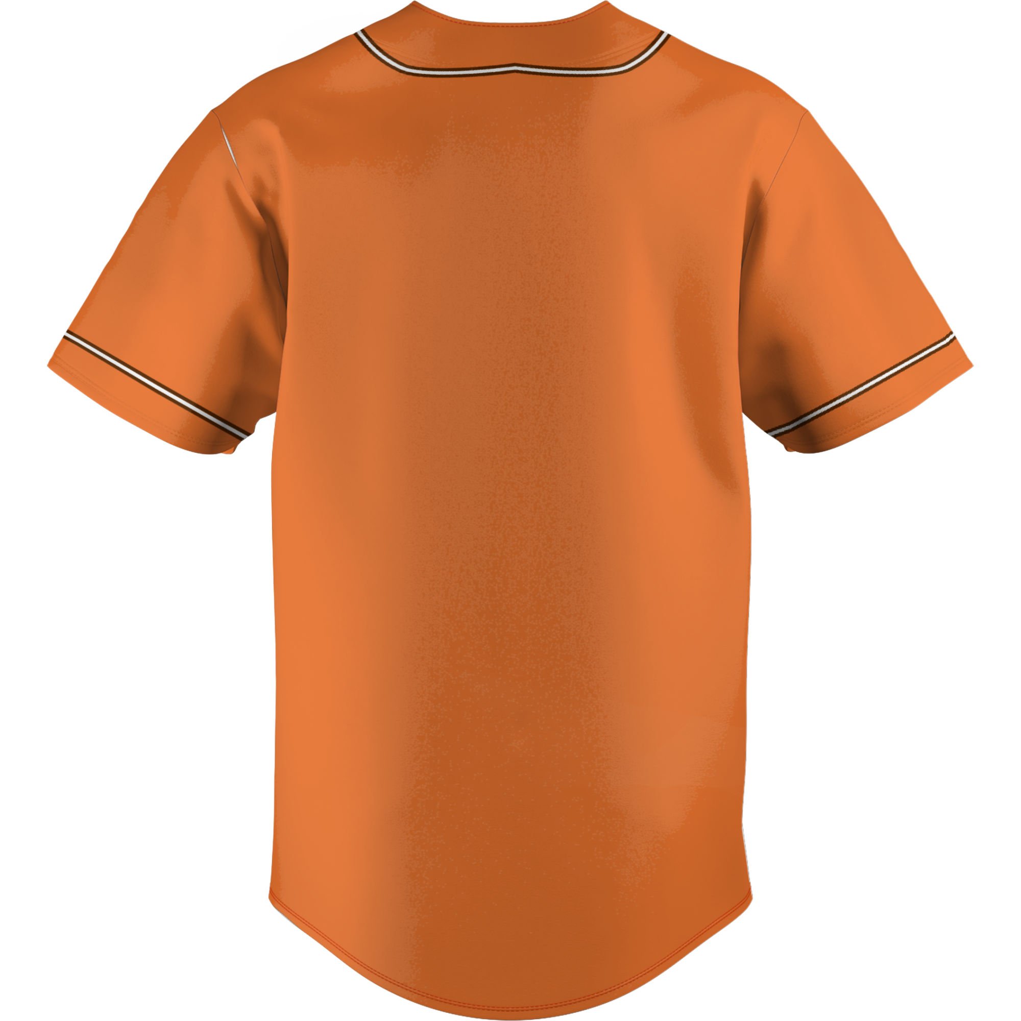 Bowling Green St. Falcons Lightweight Baseball Jersey Orange - detail view 1