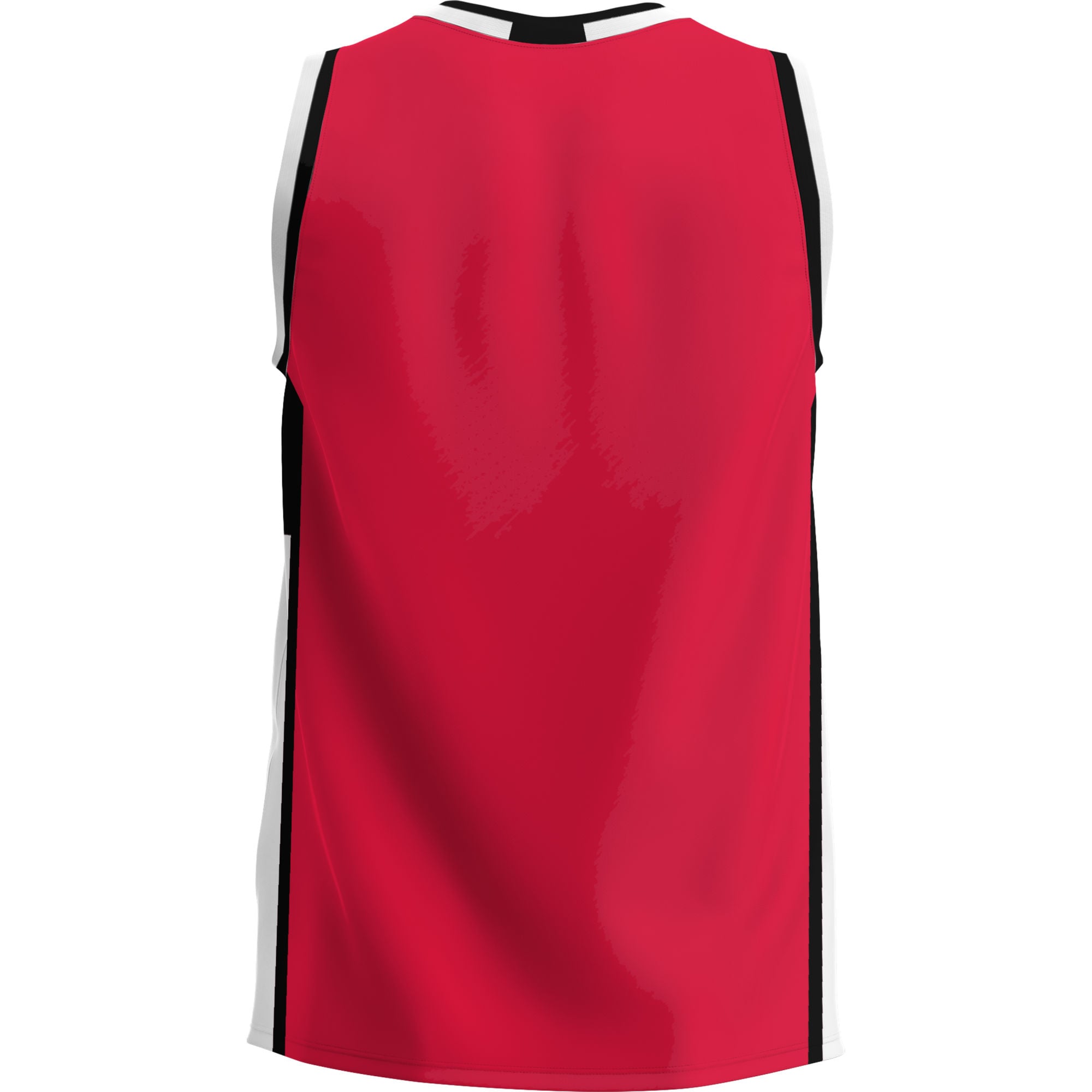 Minot State Beavers Lightweight Basketball Jersey Red - back view