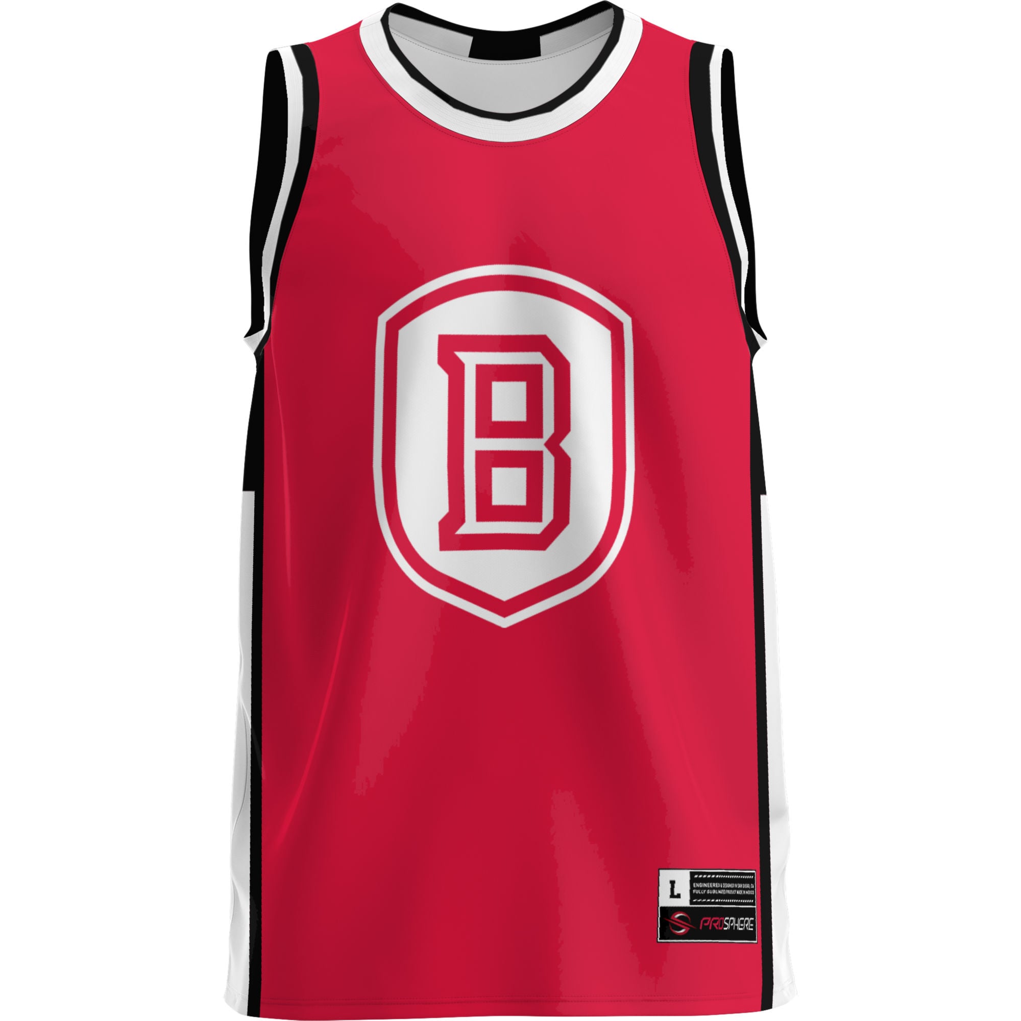 Bradley Braves Lightweight Basketball Jersey Red - front view