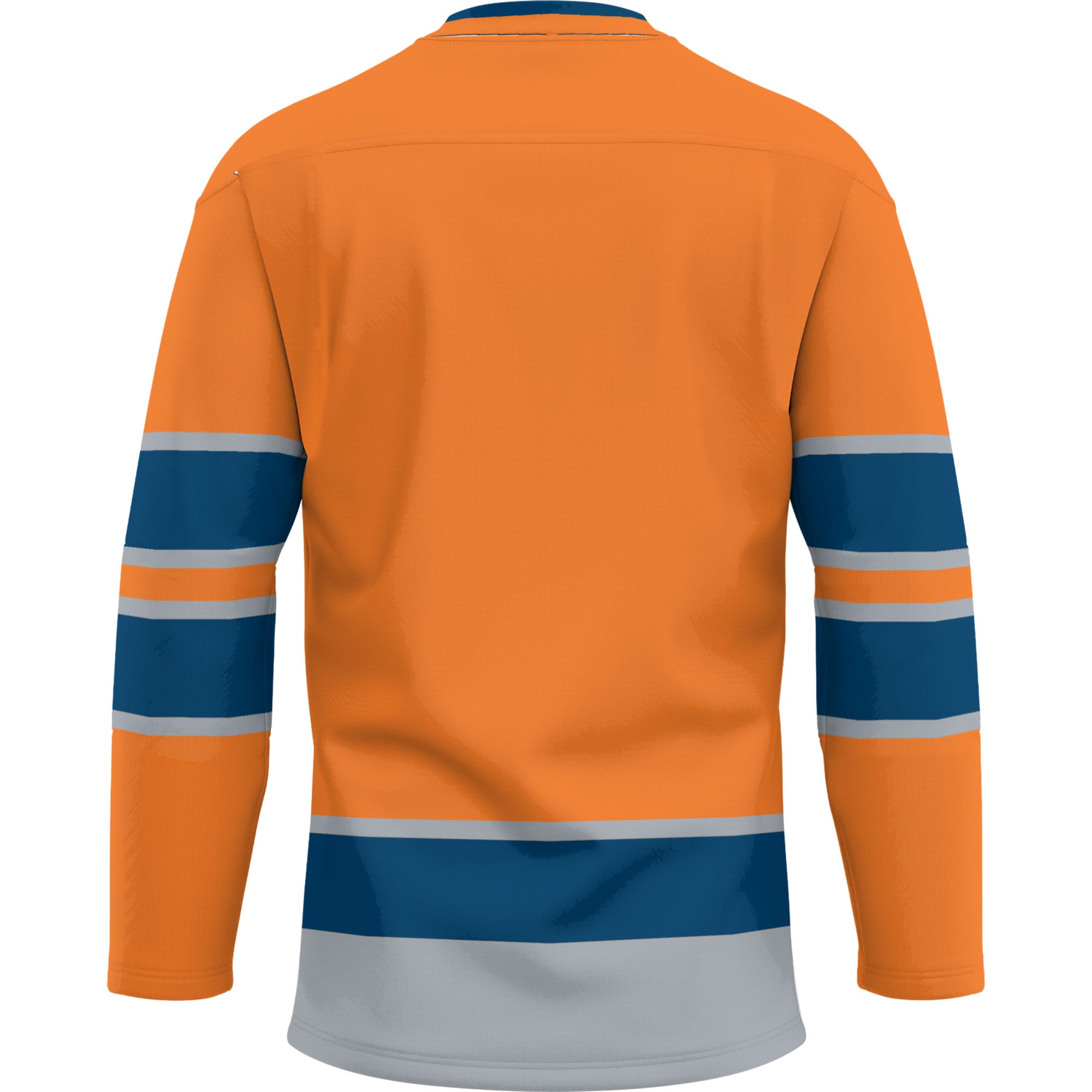 Bucknell Bison Hockey Jersey Blue - back view