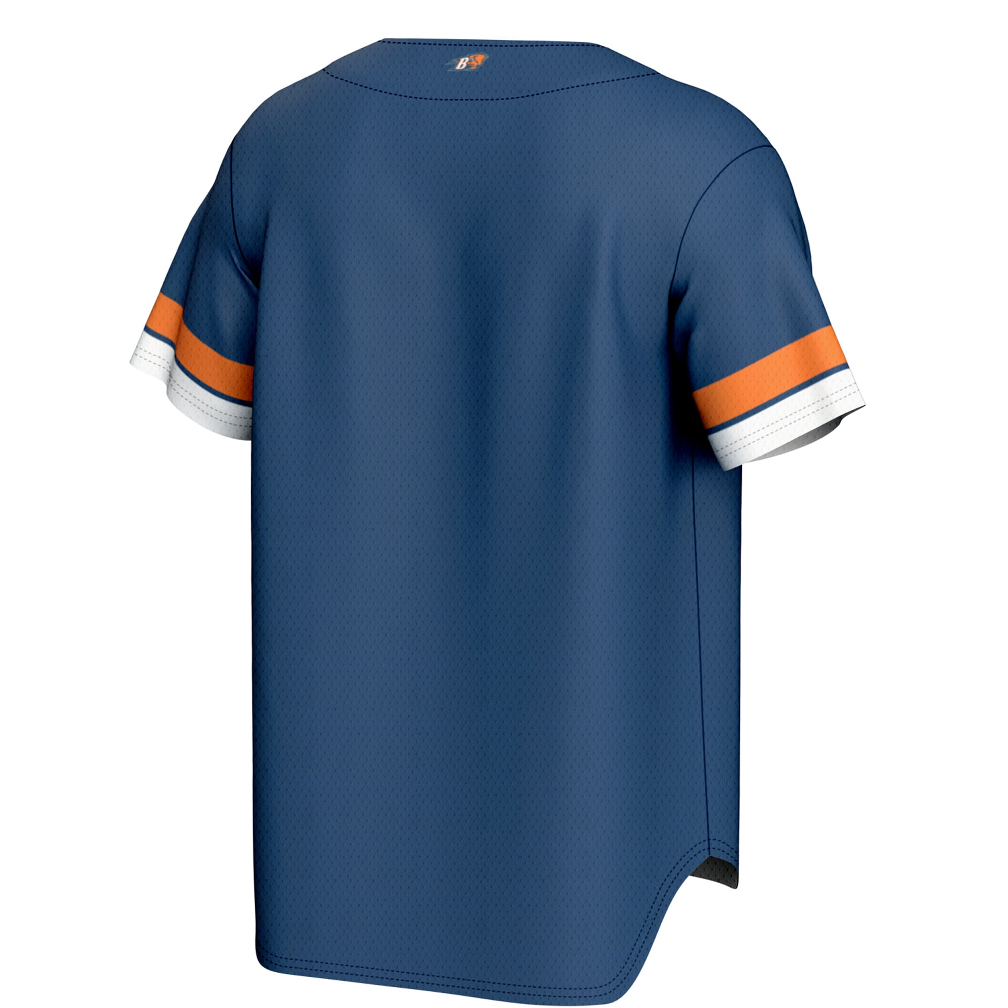 Bucknell Bison Spirit Baseball Jersey Blue - back view