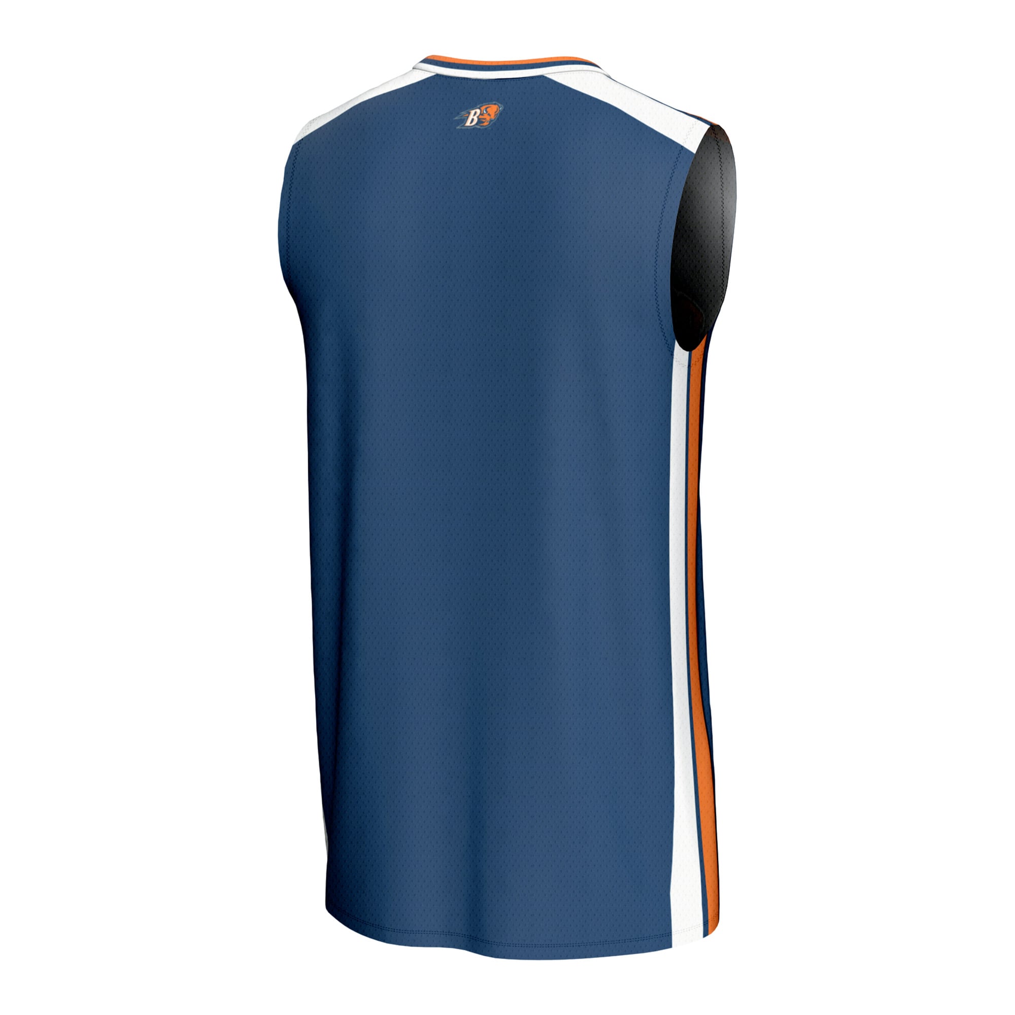 Bucknell Bison Spirit Basketball Jersey Blue - back view