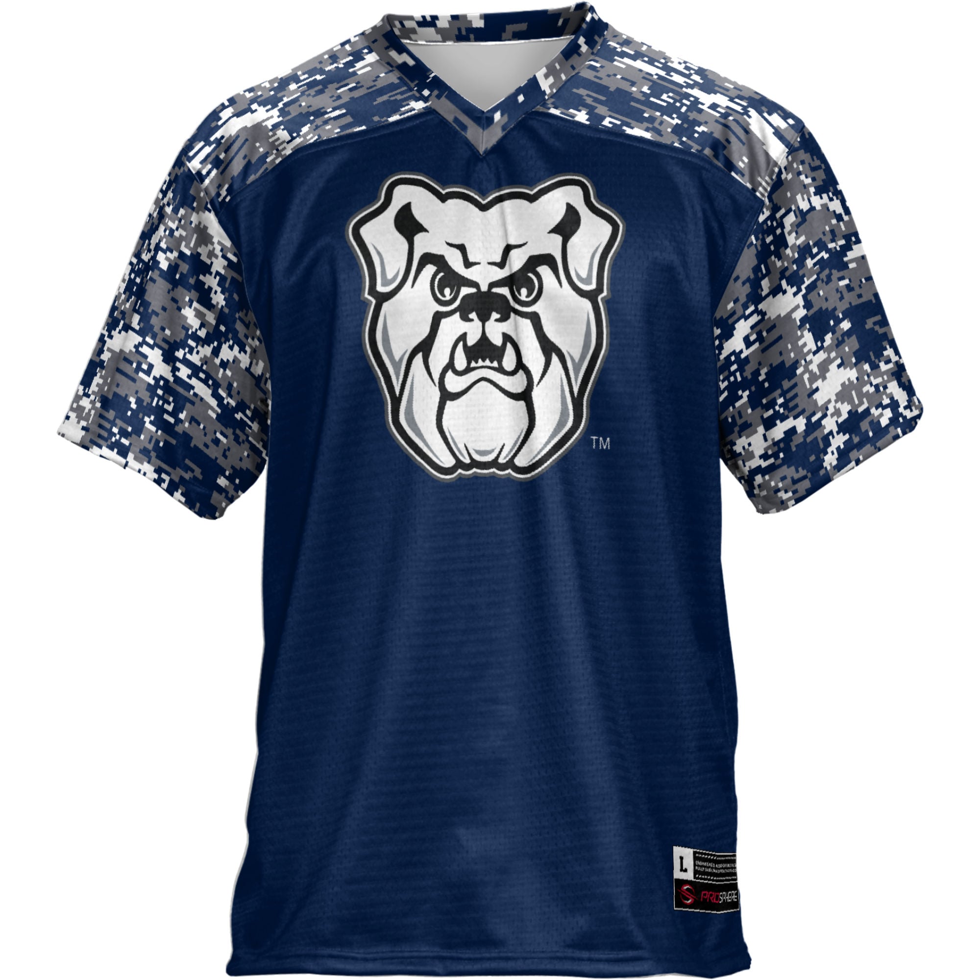 Butler Bulldogs Football Jersey Navy - front view