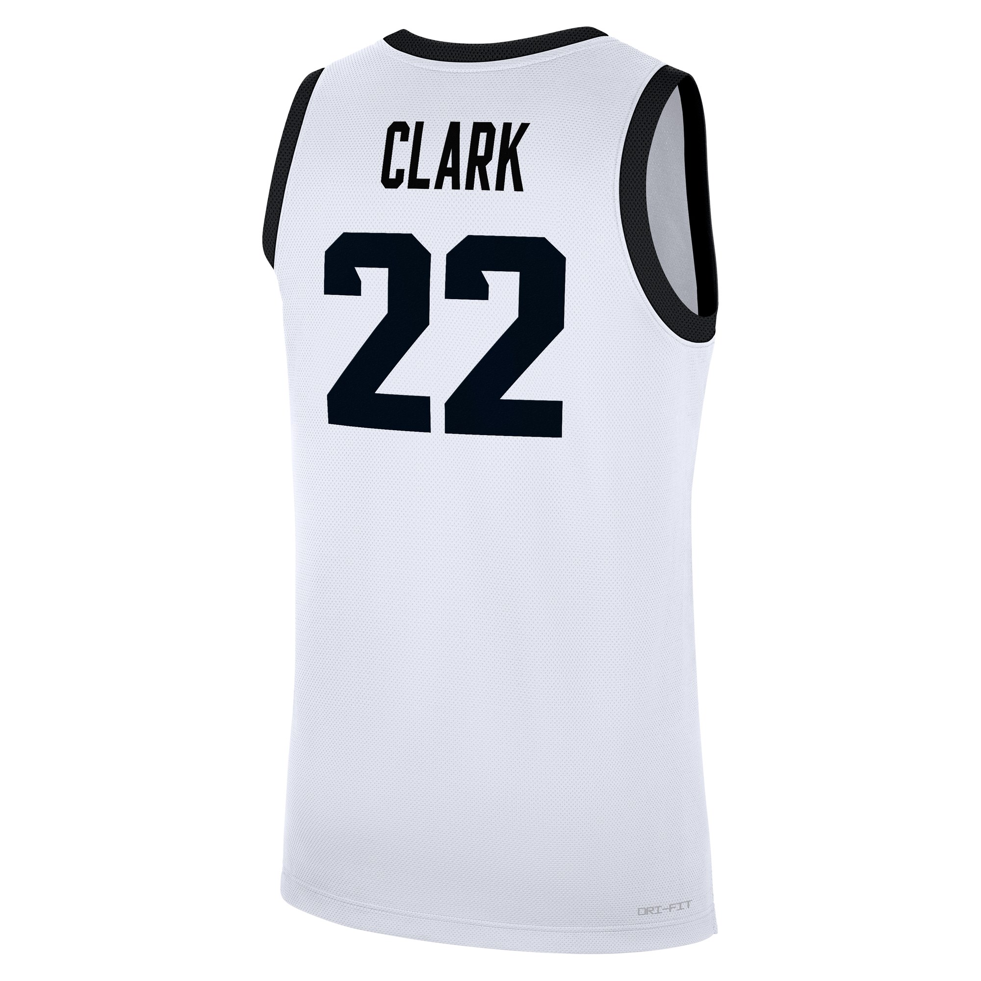 Caitlin Clark Iowa Hawkeyes Home Women's Basketball Jersey White - back view