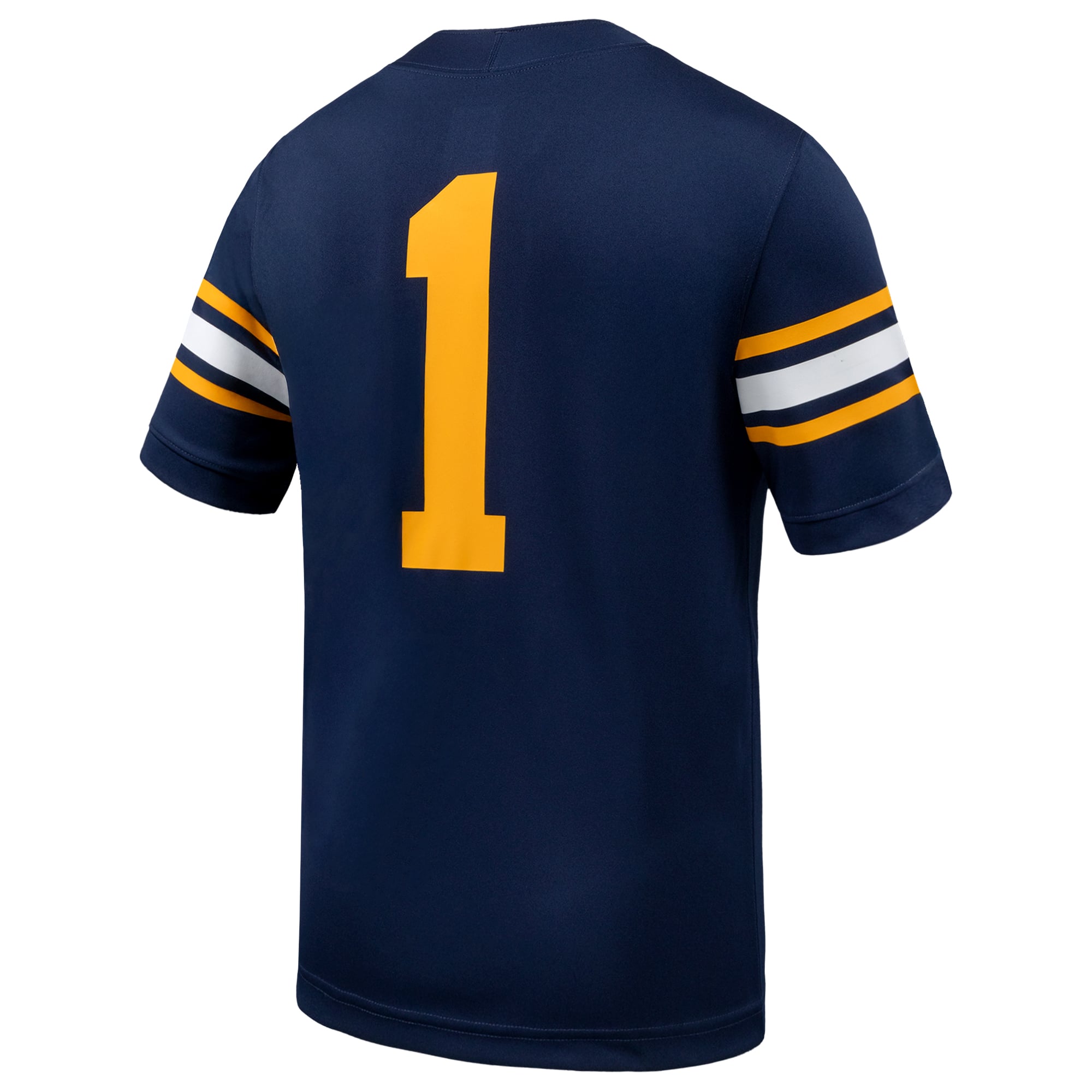 #1 Cal Bears Football Jersey Navy - back view