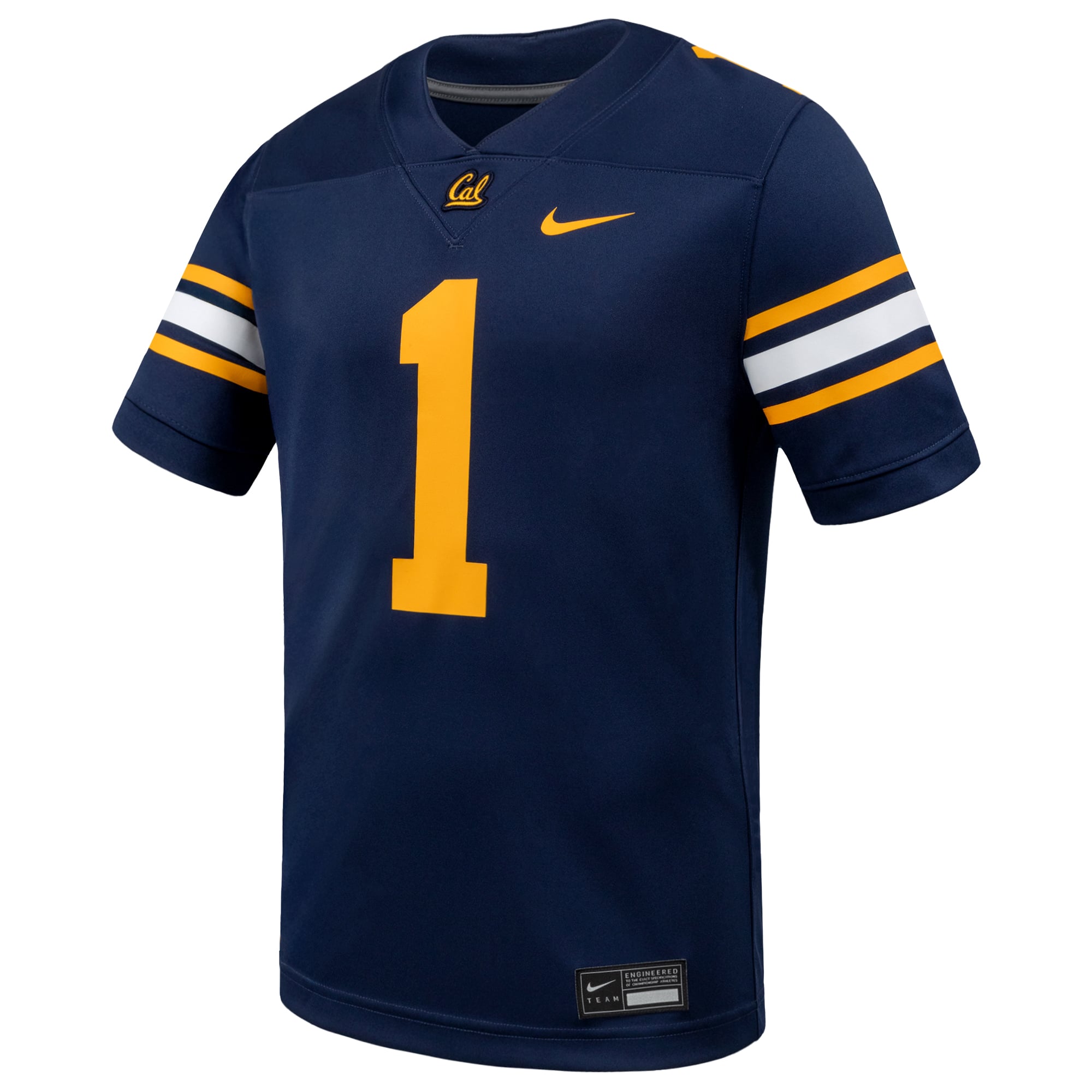 #1 Cal Bears Football Jersey Navy - front view