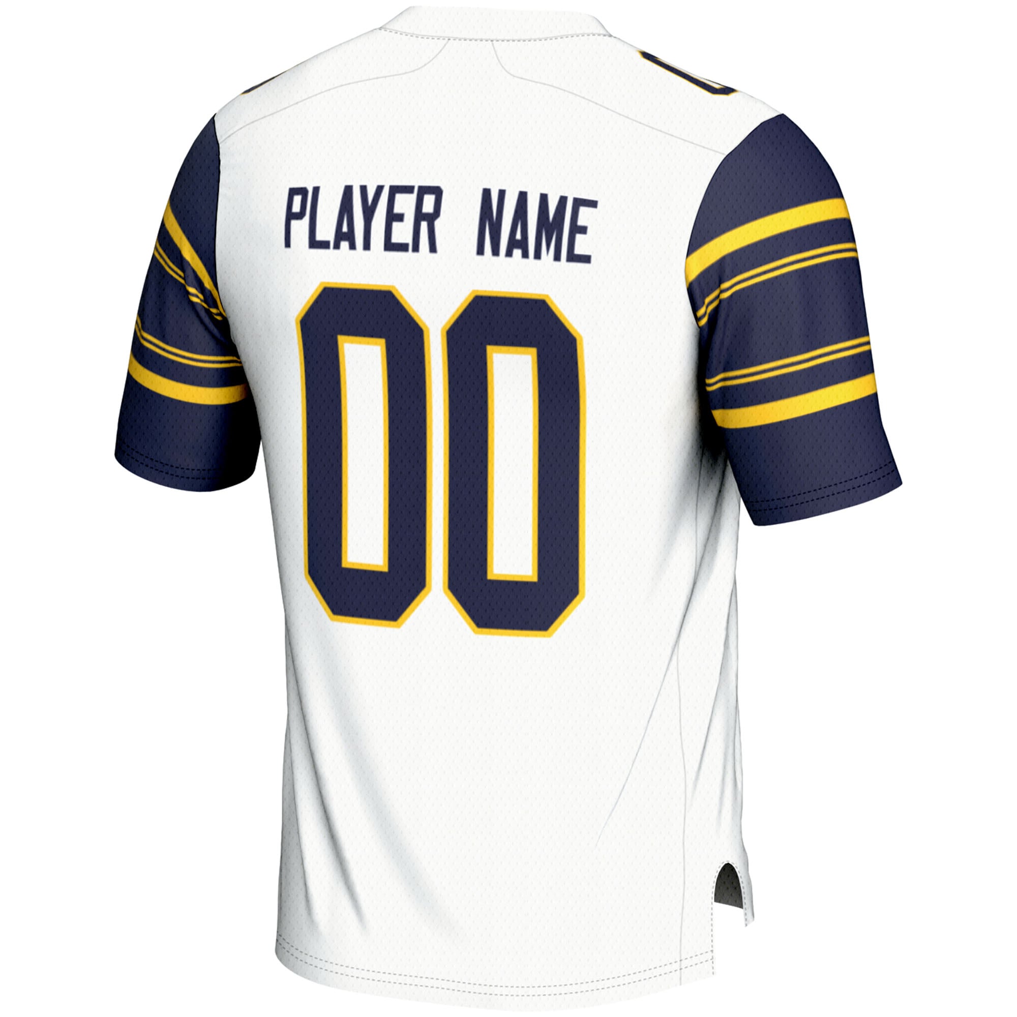 Cal Bears Football Jersey White - back view