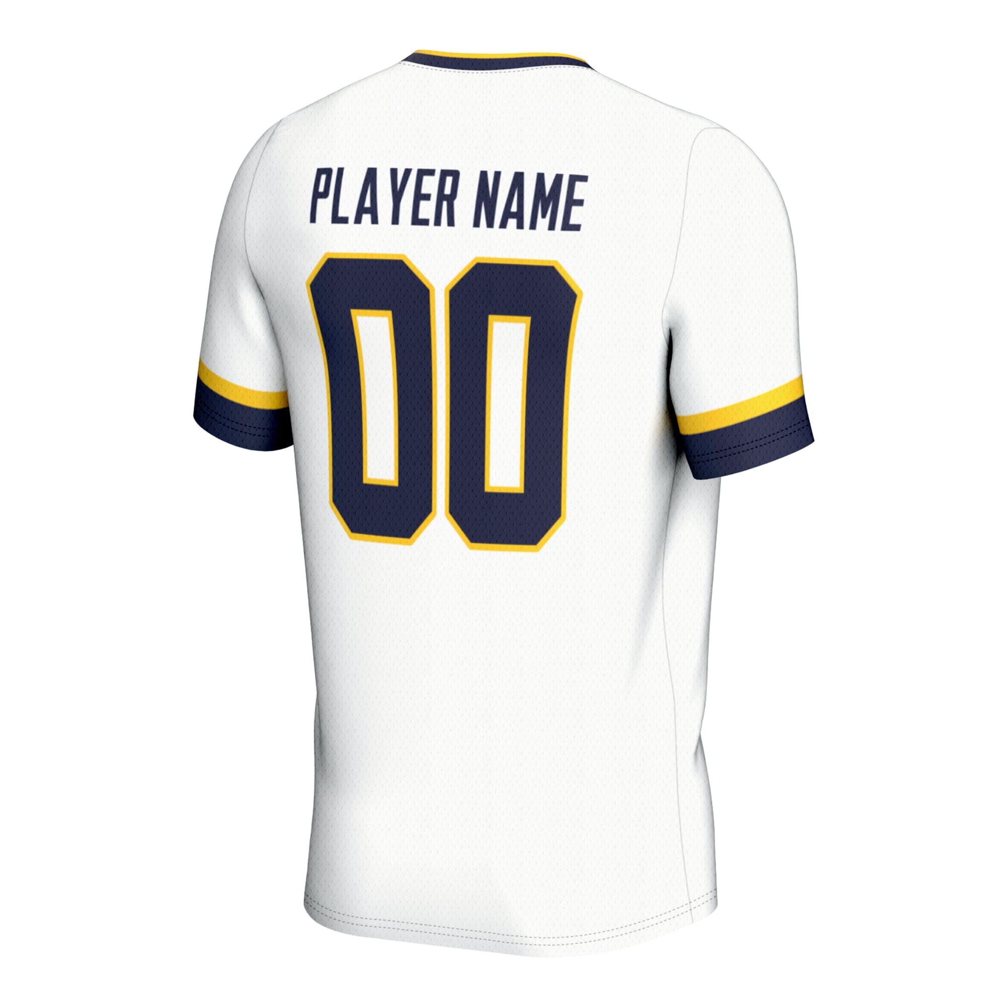 Cal Bears Lightweight Soccer Jersey White - back view