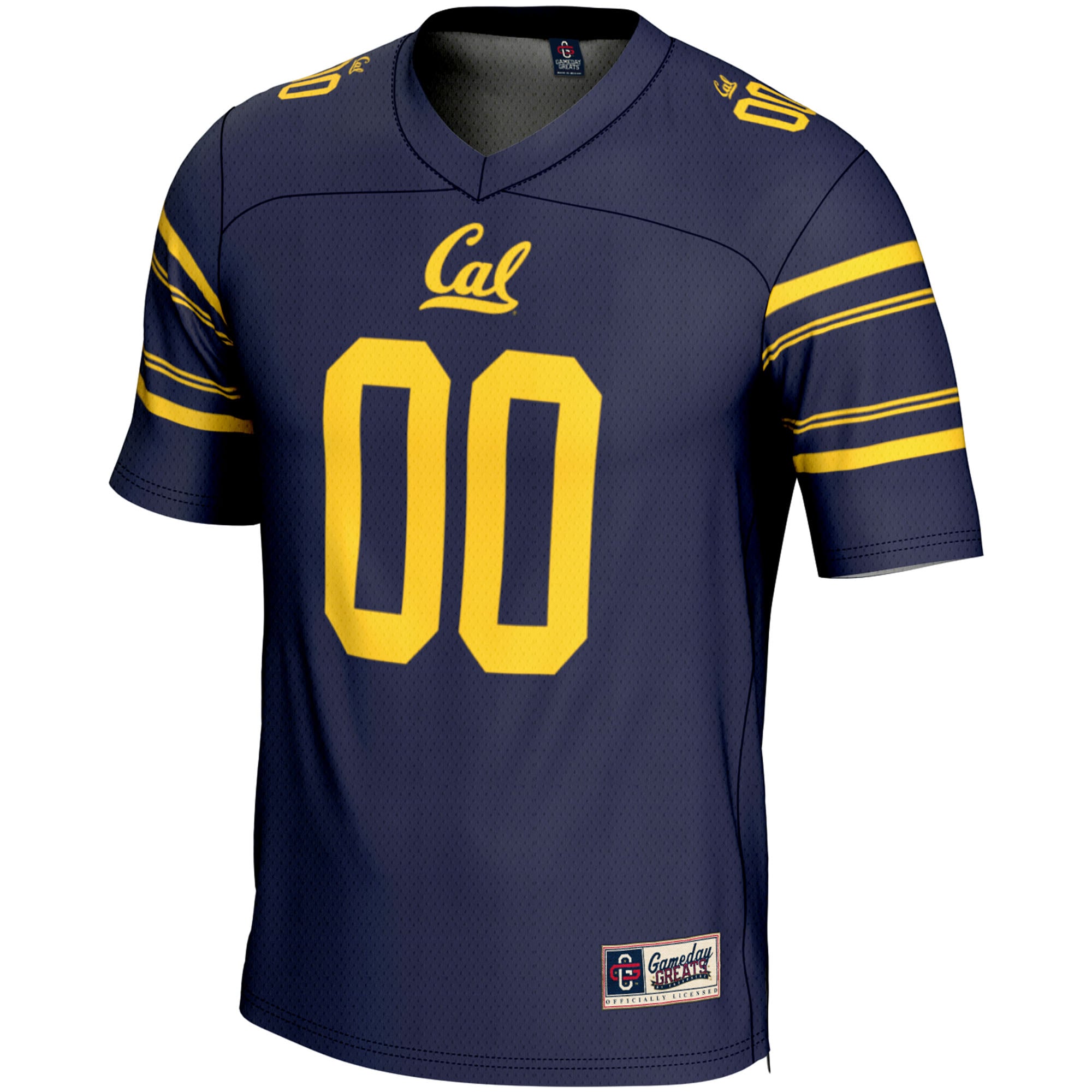 Cal Bears Youth Football Jersey Navy - front view