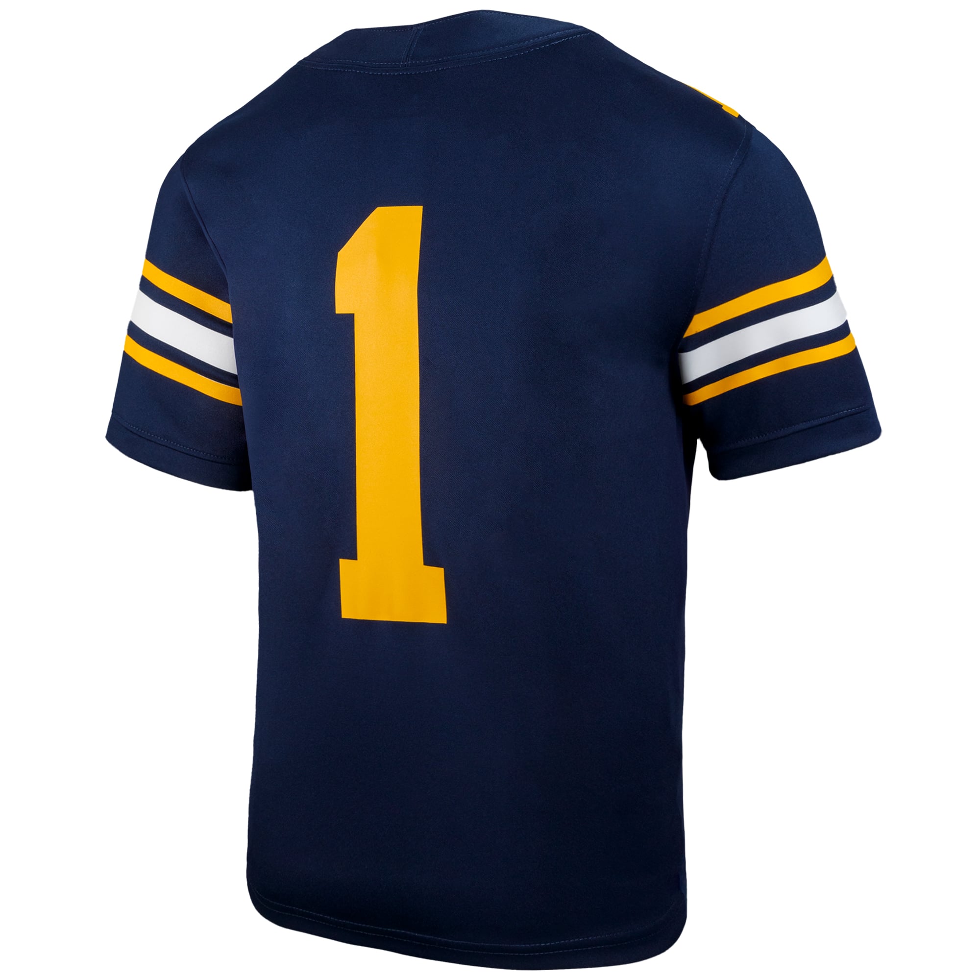#1 Cal Bears Youth Jersey Navy - back view
