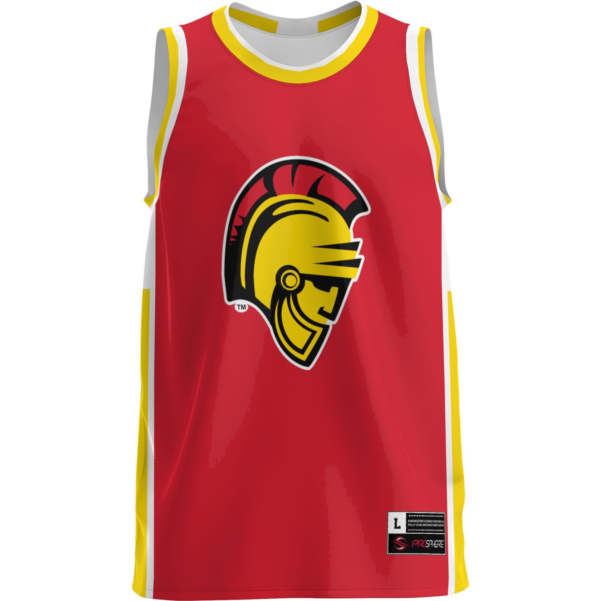 Cal State Stanislaus Warriors Lightweight Basketball Jersey Red - front view