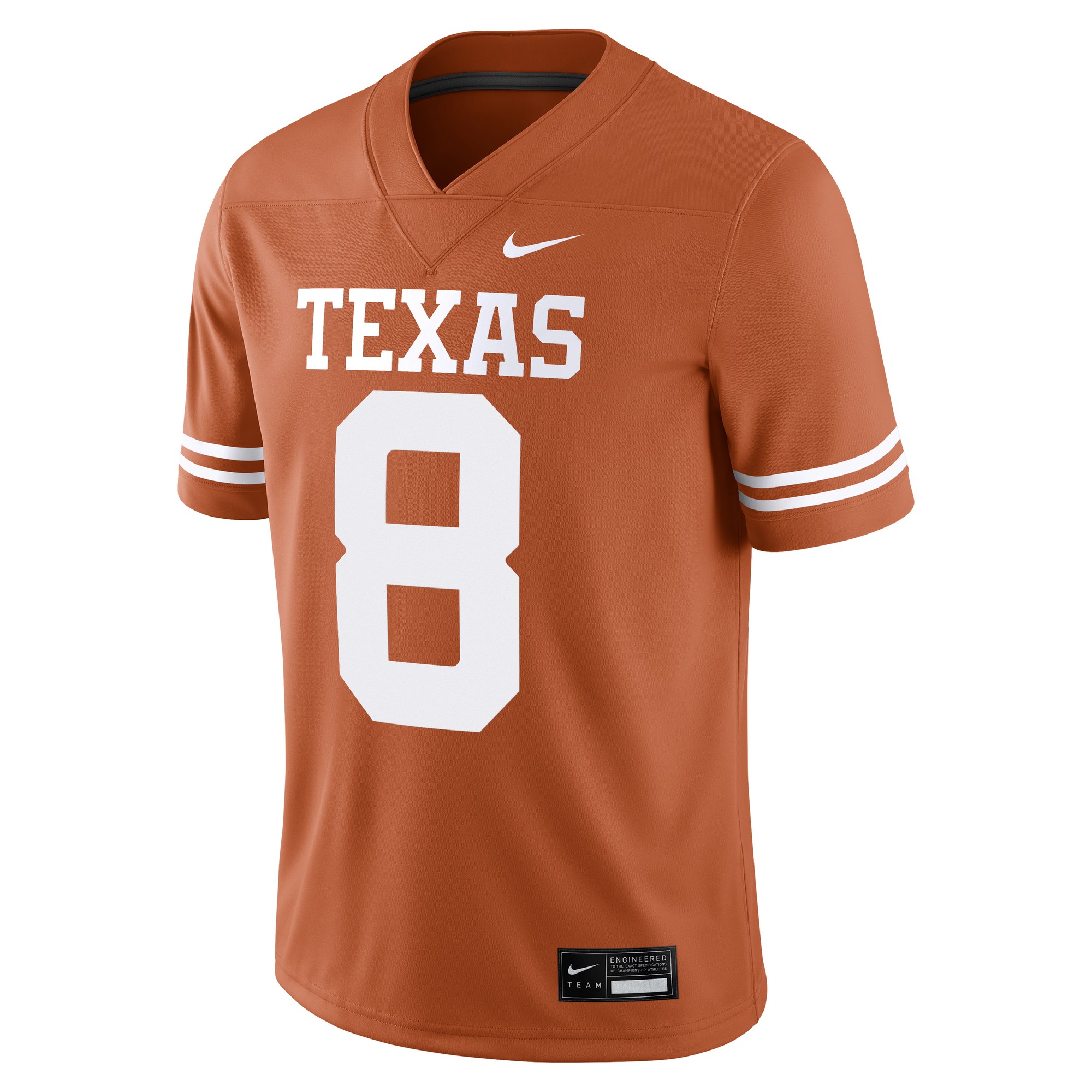 Cam Coleman Texas Longhorns Football Jersey Texas Orange - front view