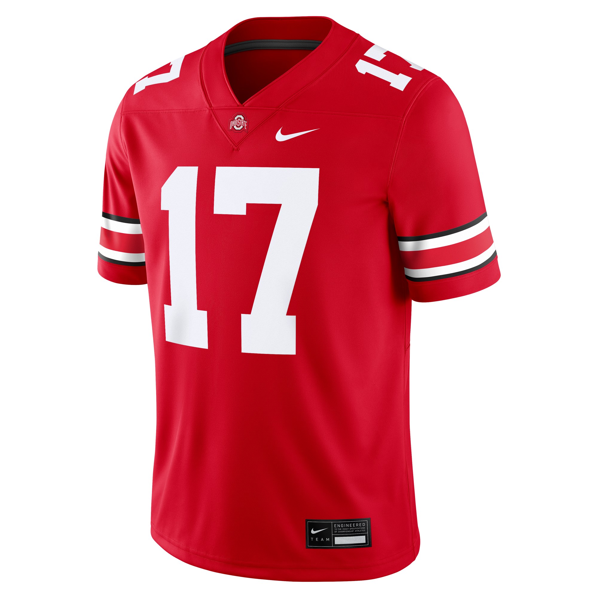 Carnell Tate Ohio State Buckeyes Jersey Scarlet - front view