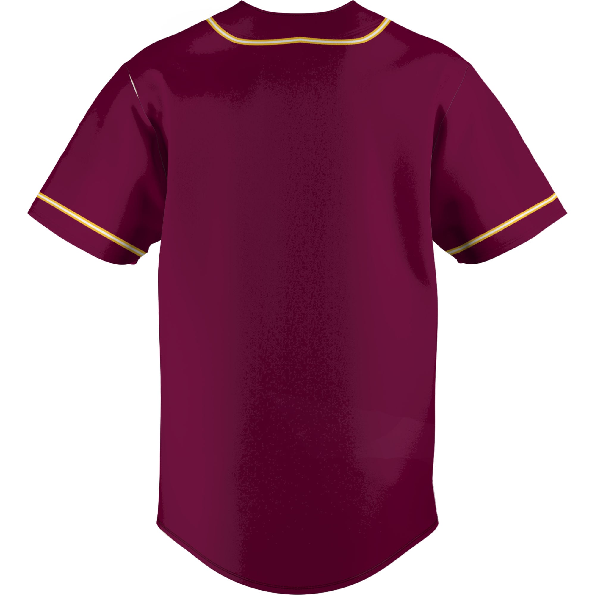 Central Michigan Chippewas Lightweight Baseball Jersey Maroon - back view