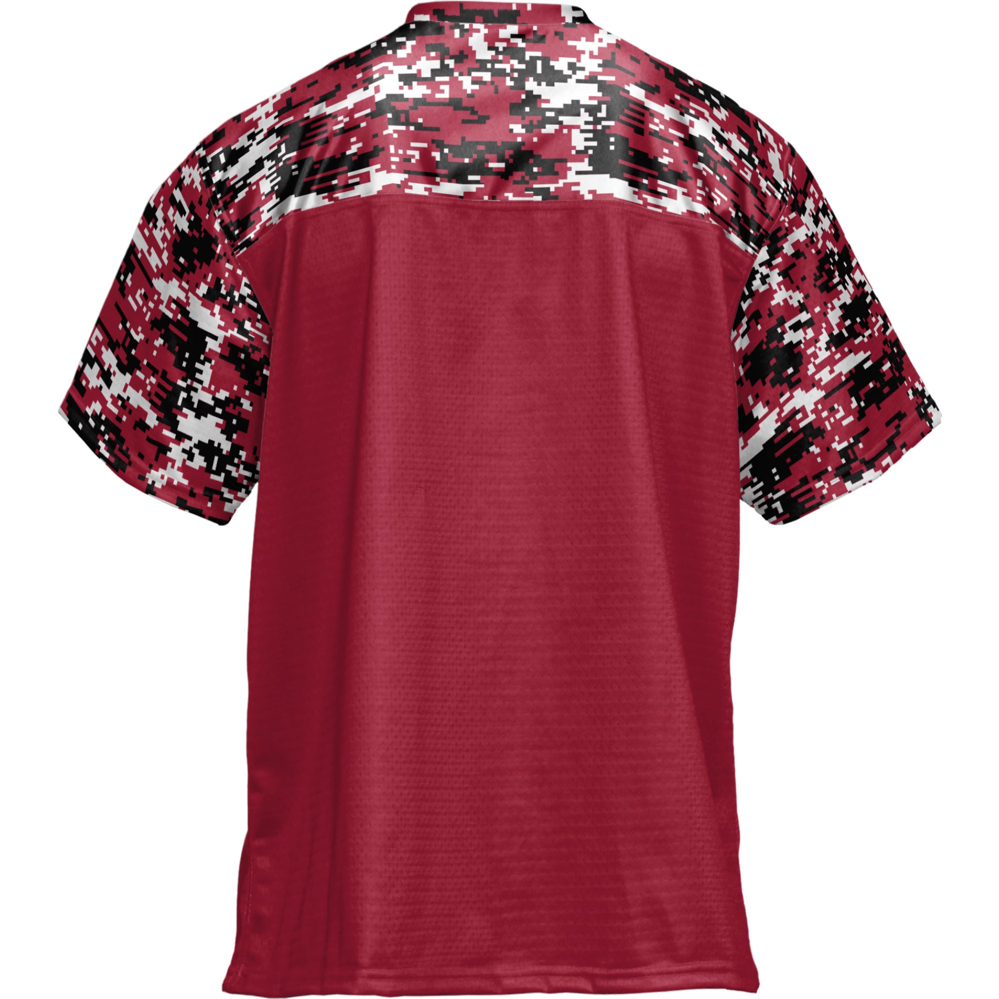 Central Washington Wildcats Football Jersey Crimson - back view
