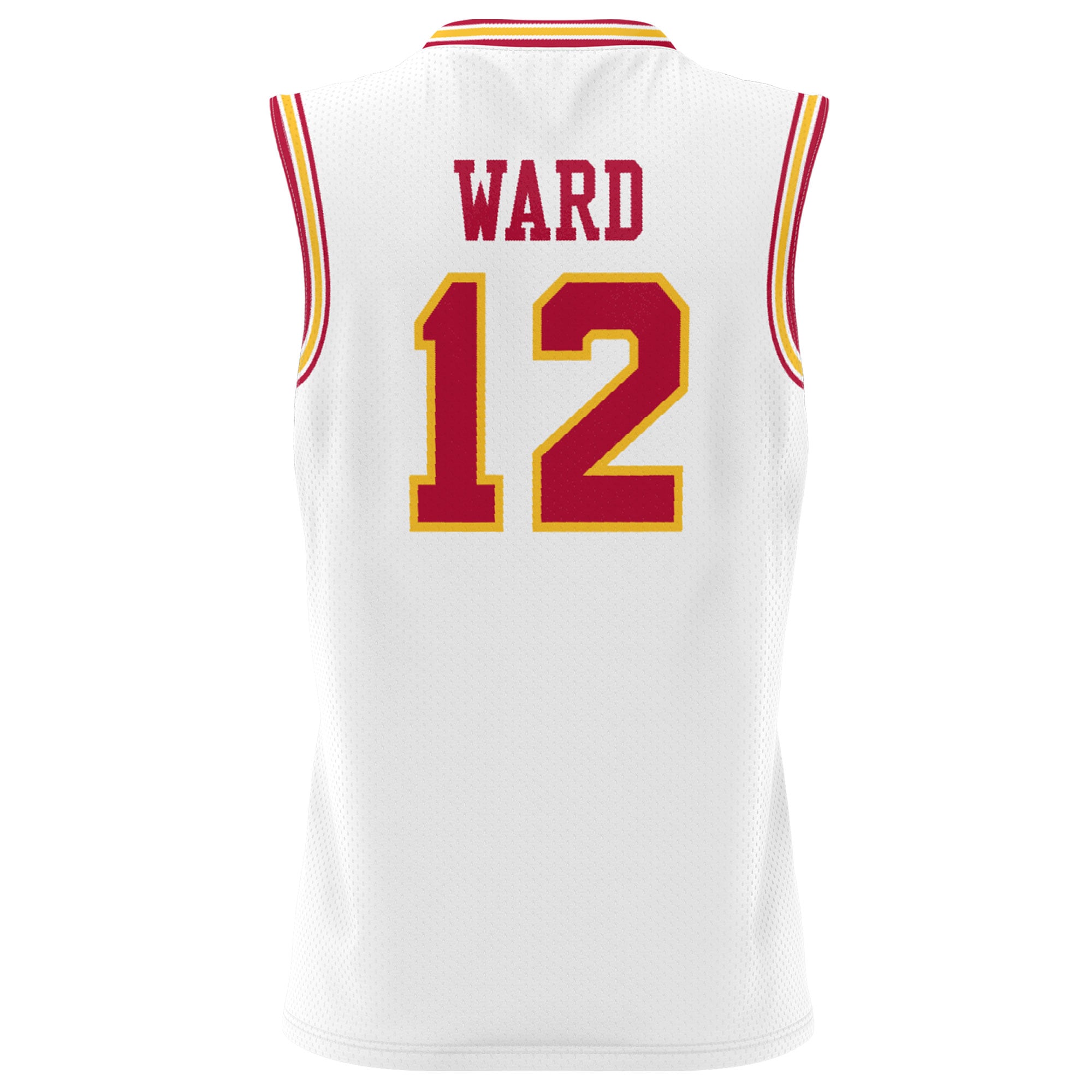 Charlie Ward Florida State Seminoles Lightweight Basketball Jersey White - back view