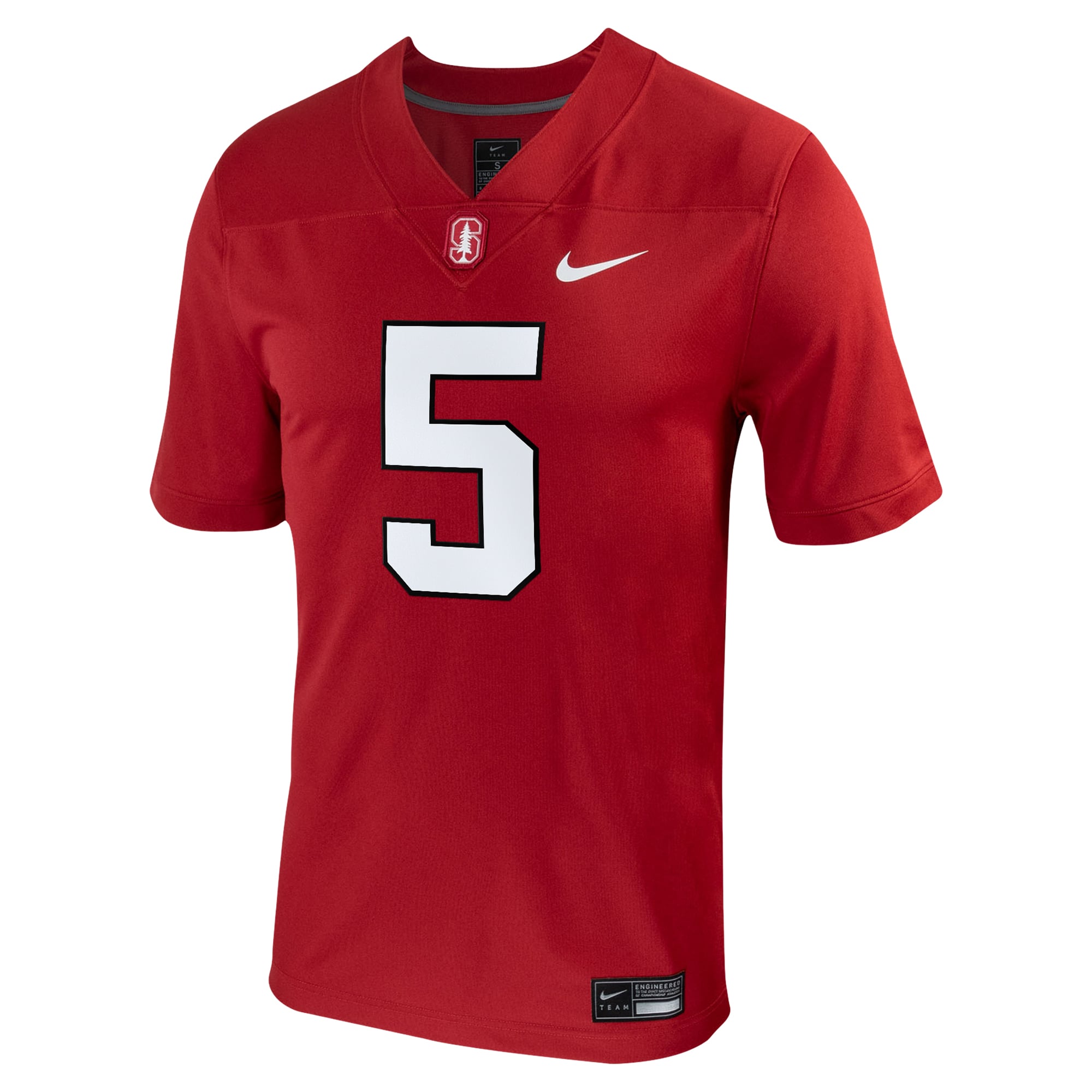 Christian McCaffrey Stanford Cardinal Player Jersey Cardinal - front view
