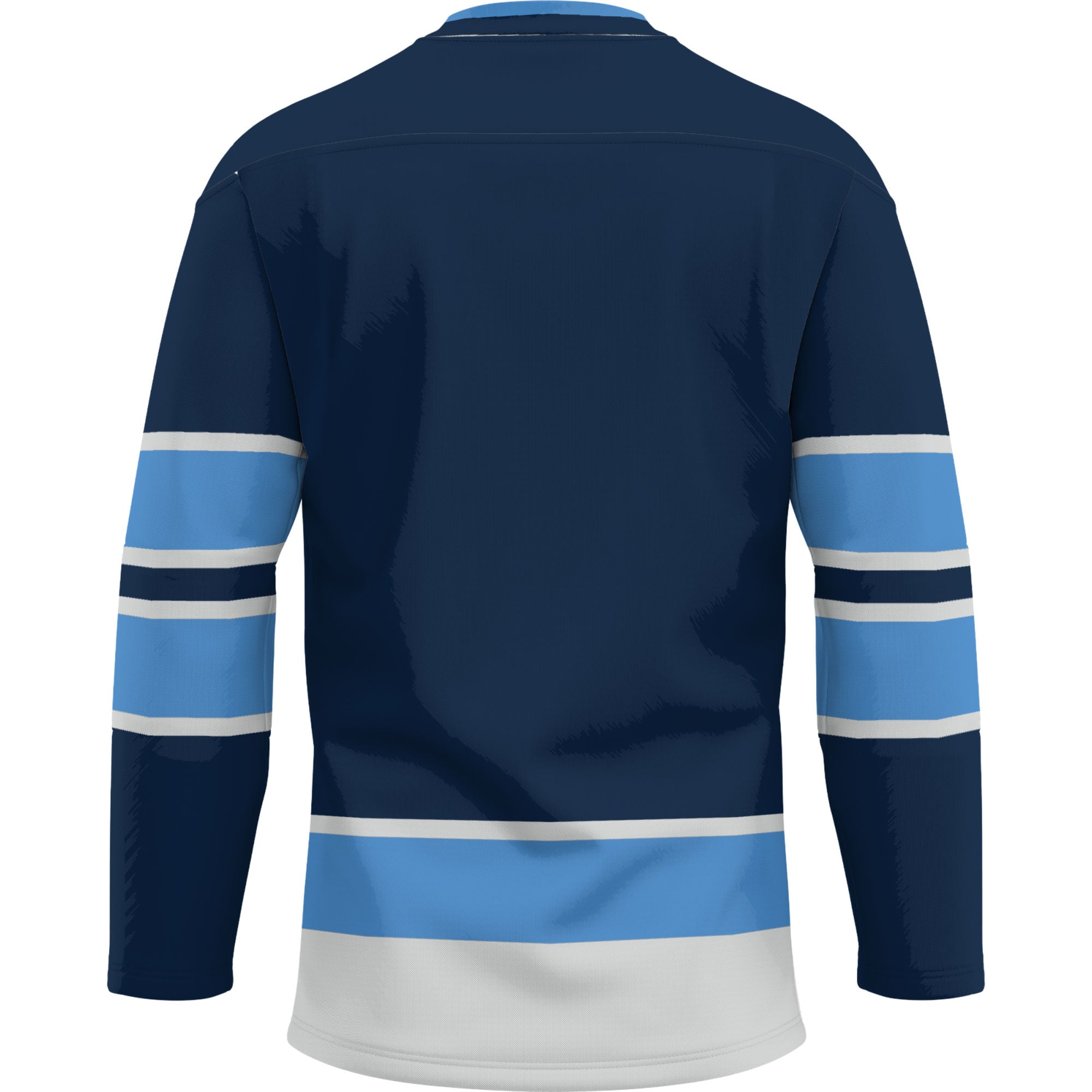 Citadel Bulldogs Hockey Jersey Navy - back view