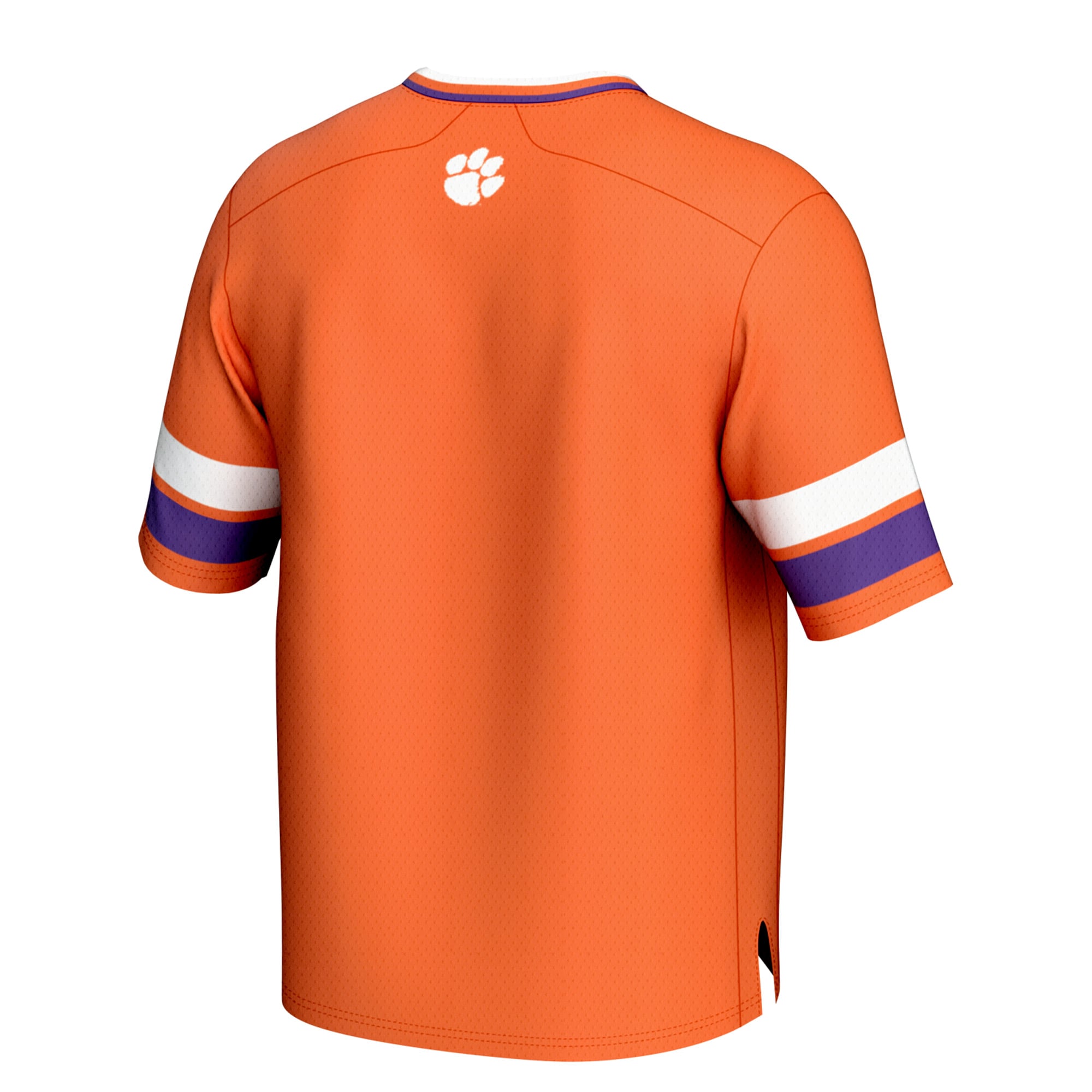 Clemson Tigers Spirit Football Jersey Orange - back view