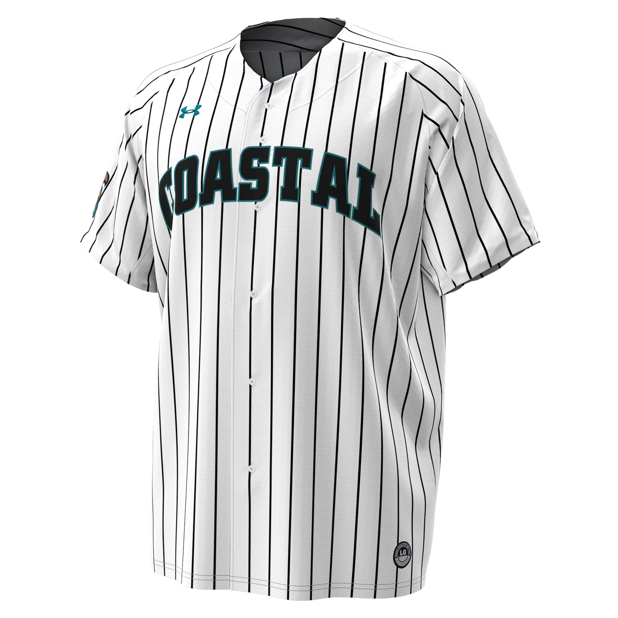 Coastal Carolina Chanticleers Baseball Jersey White - front view