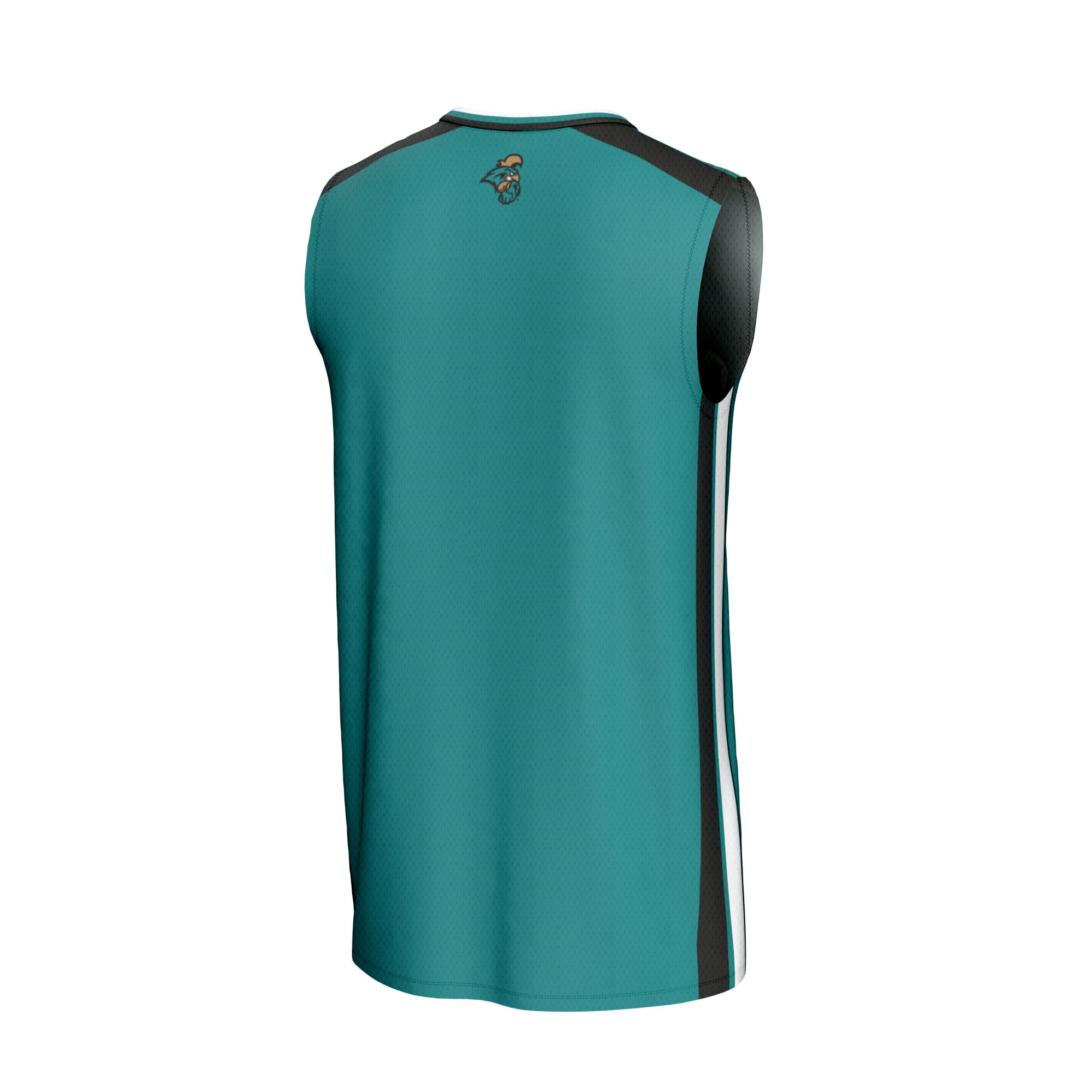 Coastal Carolina Chanticleers Basketball Jersey Teal - back view