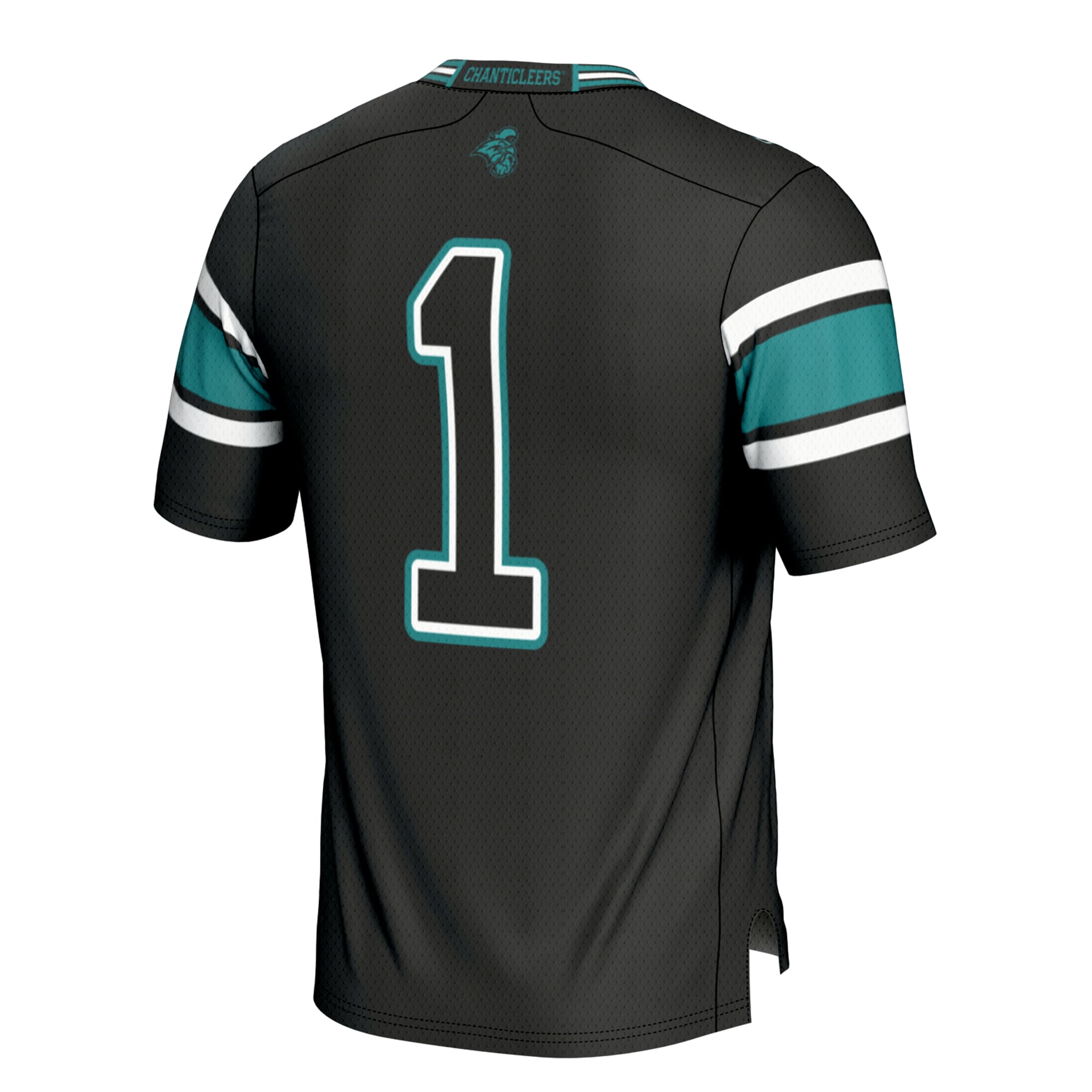 #1 Coastal Carolina Chanticleers Football Jersey Black - back view