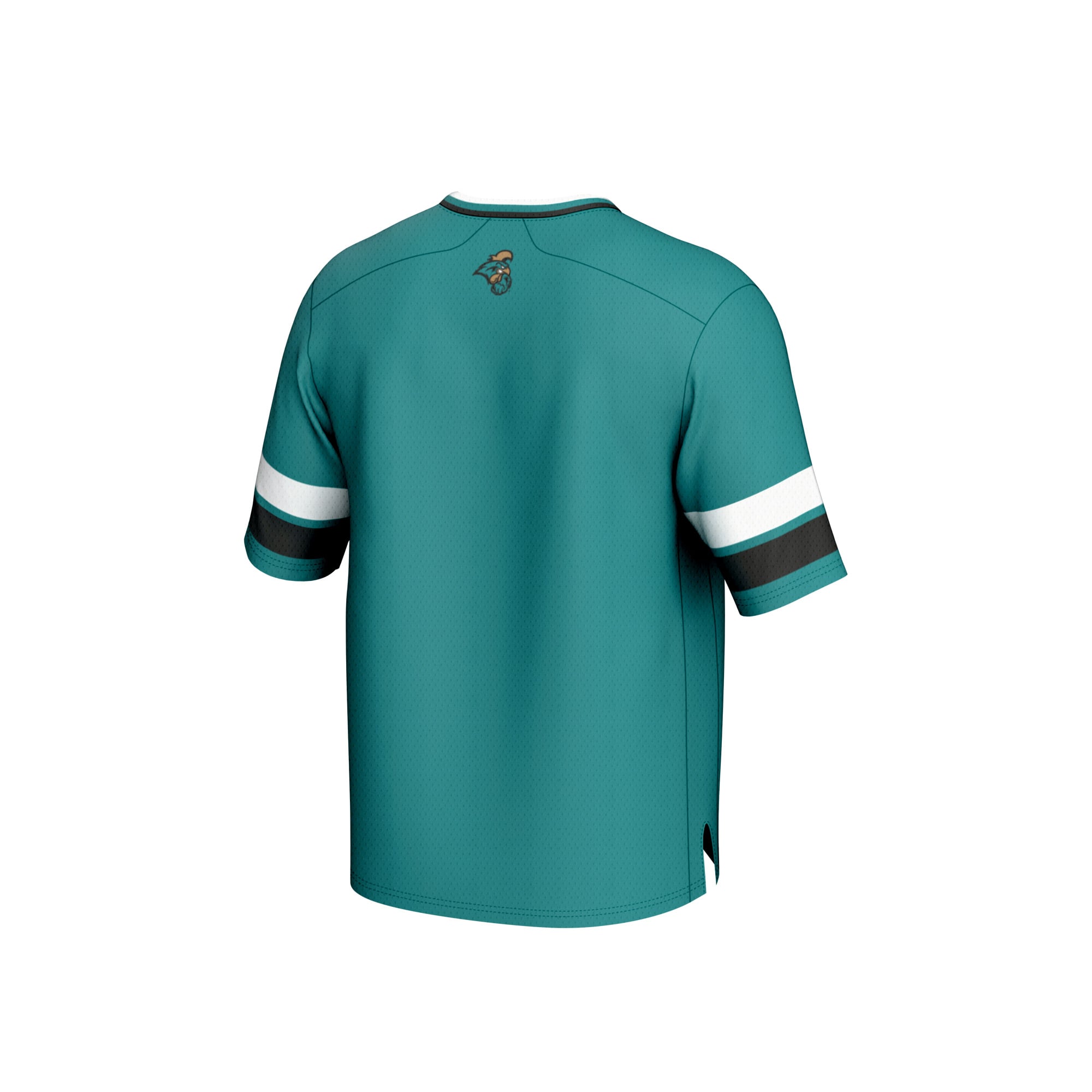 Coastal Carolina Chanticleers Football Jersey Teal - back view