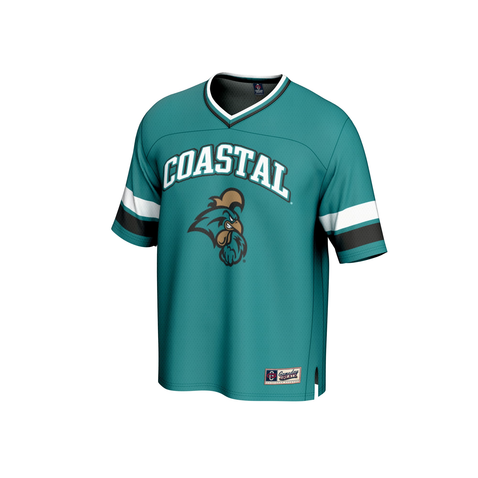 Coastal Carolina Chanticleers Football Jersey Teal - front view