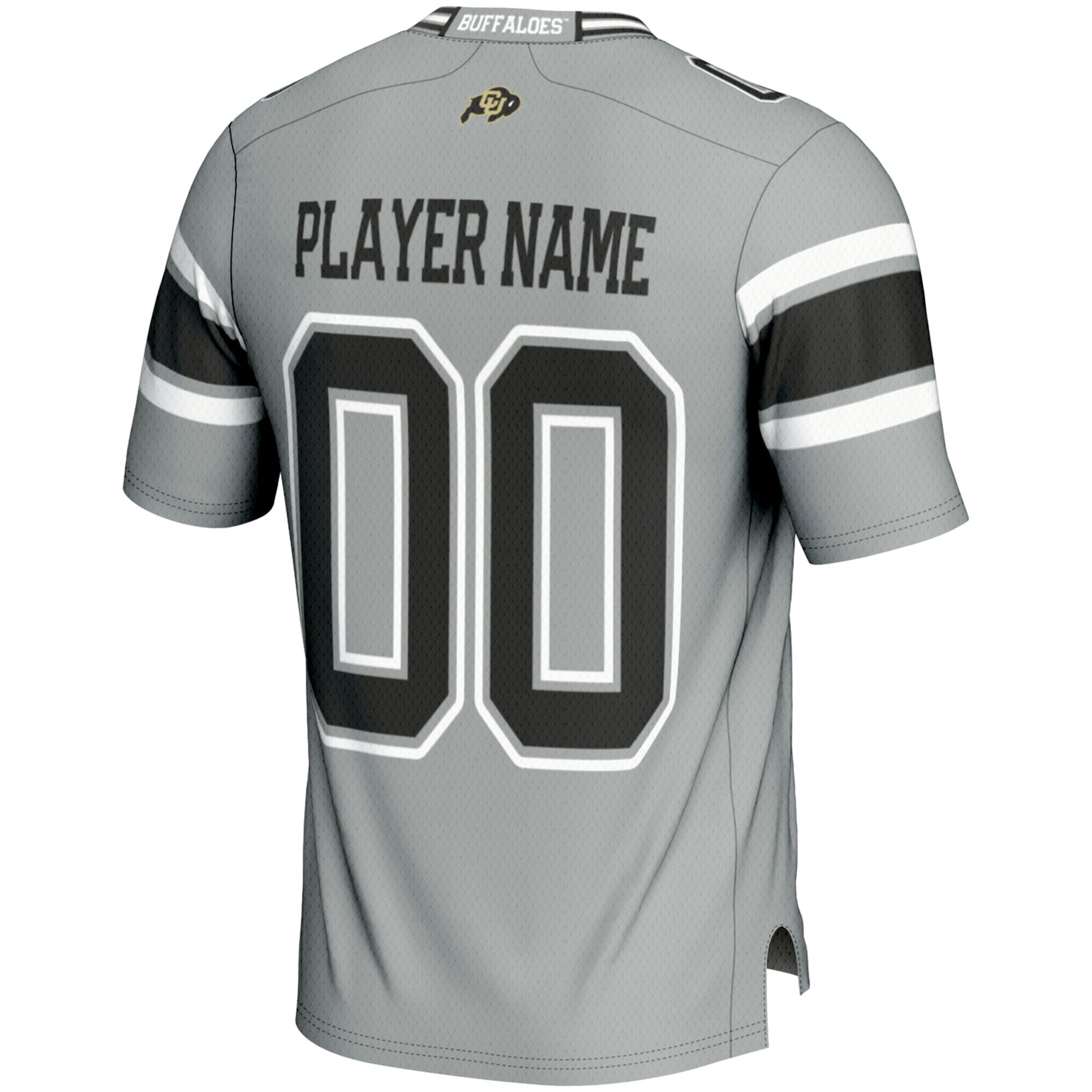 Colorado Buffaloes Football Jersey Gray - back view