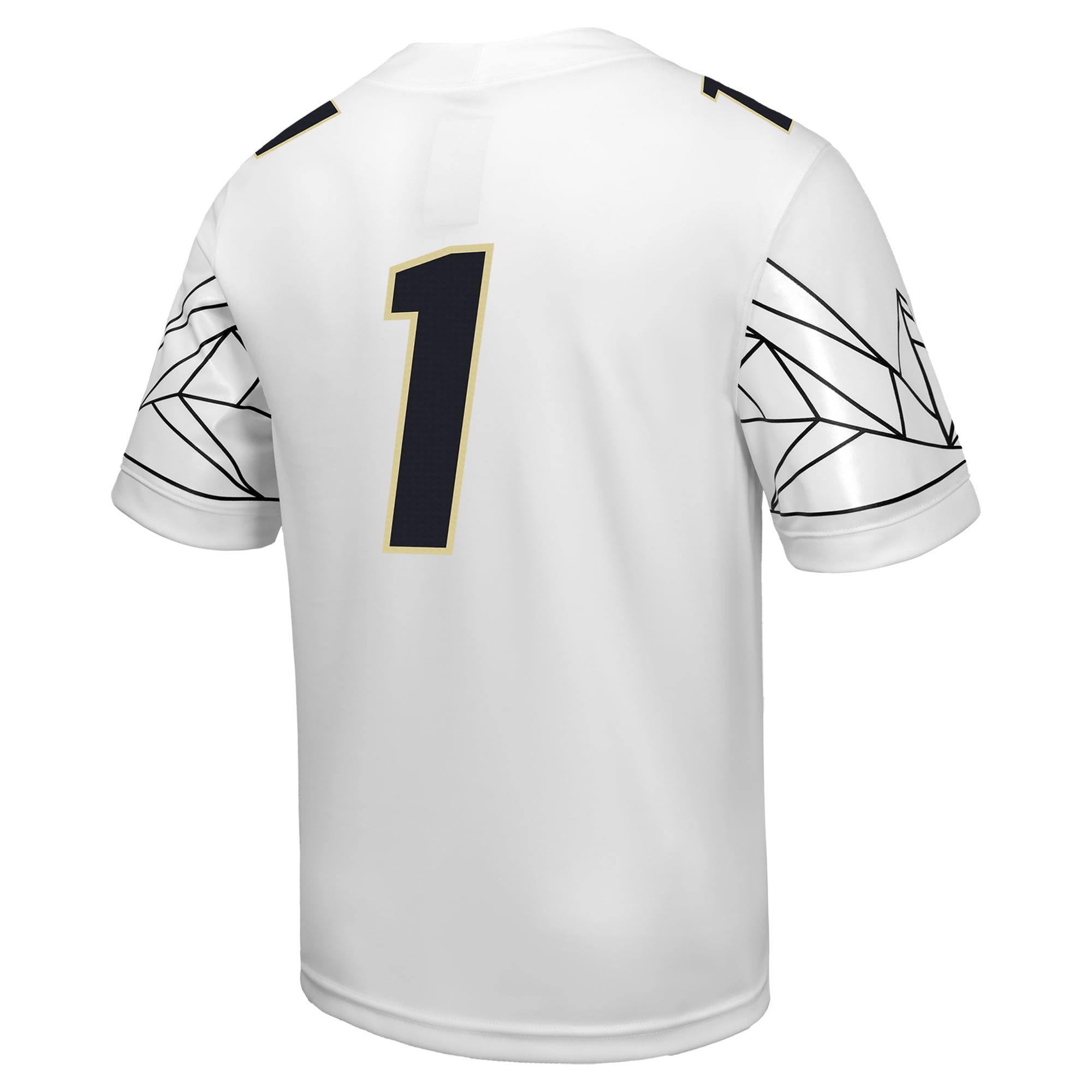 Colorado Buffaloes Jersey White - back view