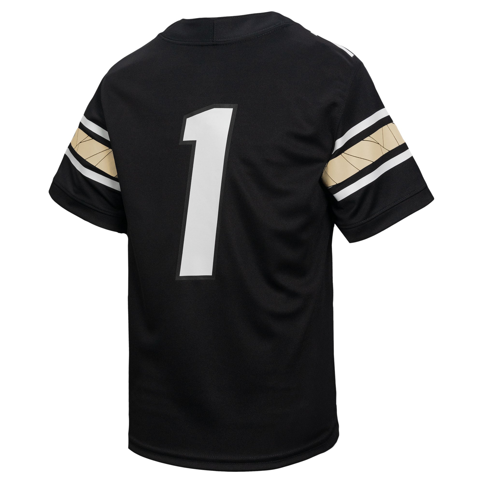 #1 Colorado Buffaloes Preschool Throwback Football Jersey Black - back view