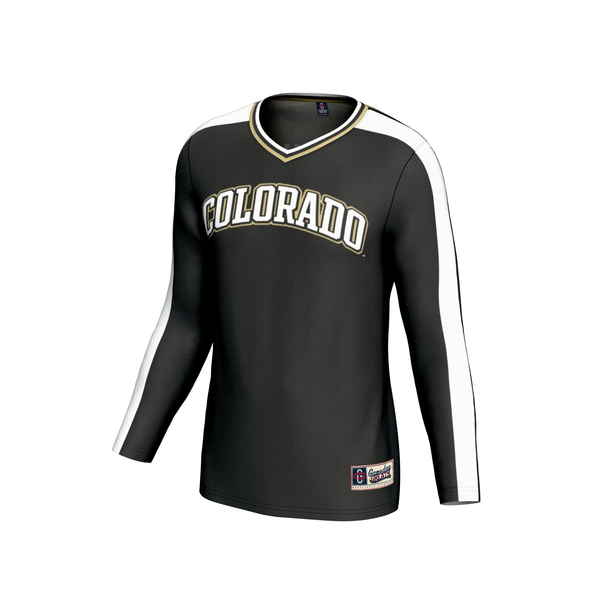 Colorado Buffaloes Unisex Collegiate Women's Volleyball Lightweight Fashion Jersey - front view