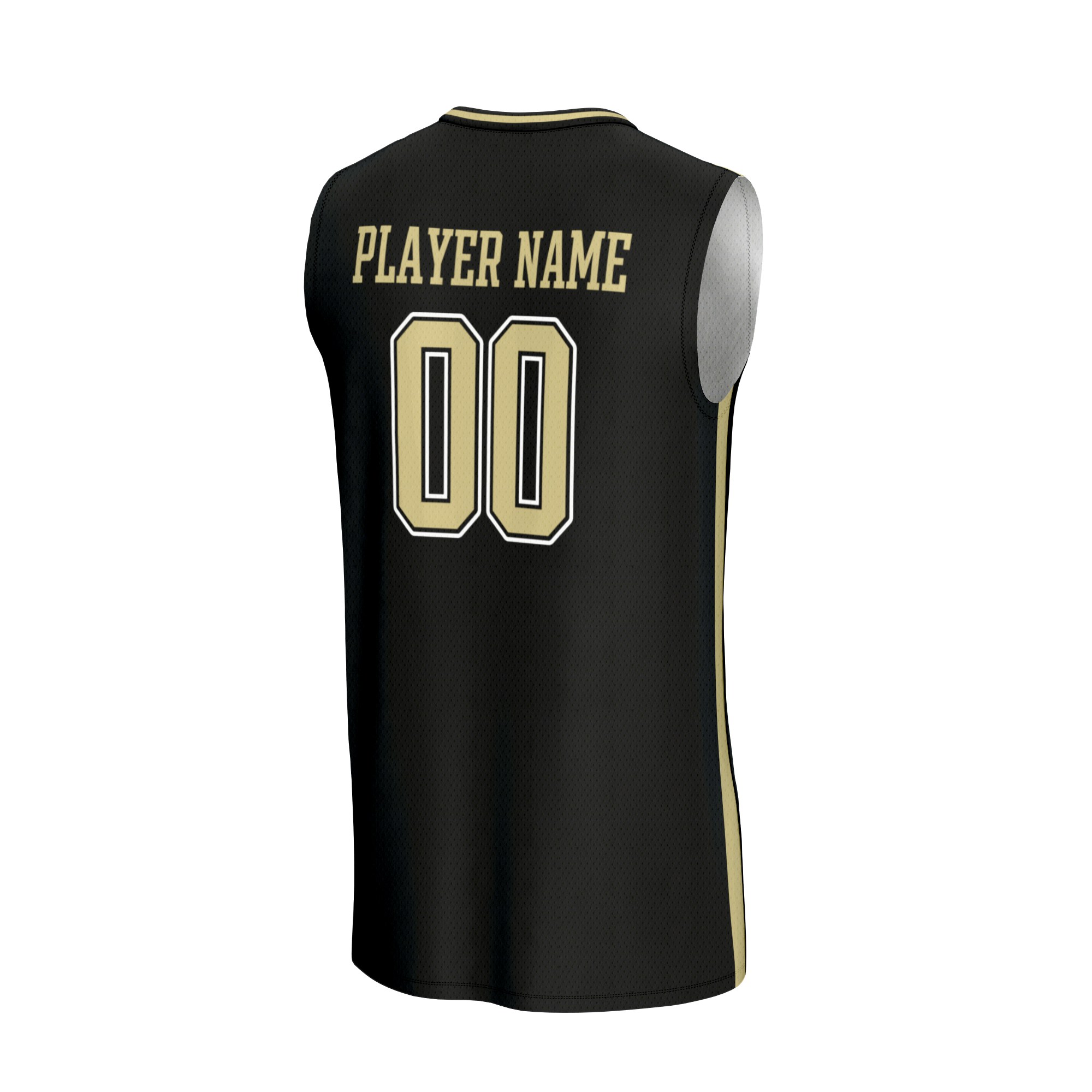 Colorado Buffaloes Youth Women's Basketball Lightweight Jersey Black - back view