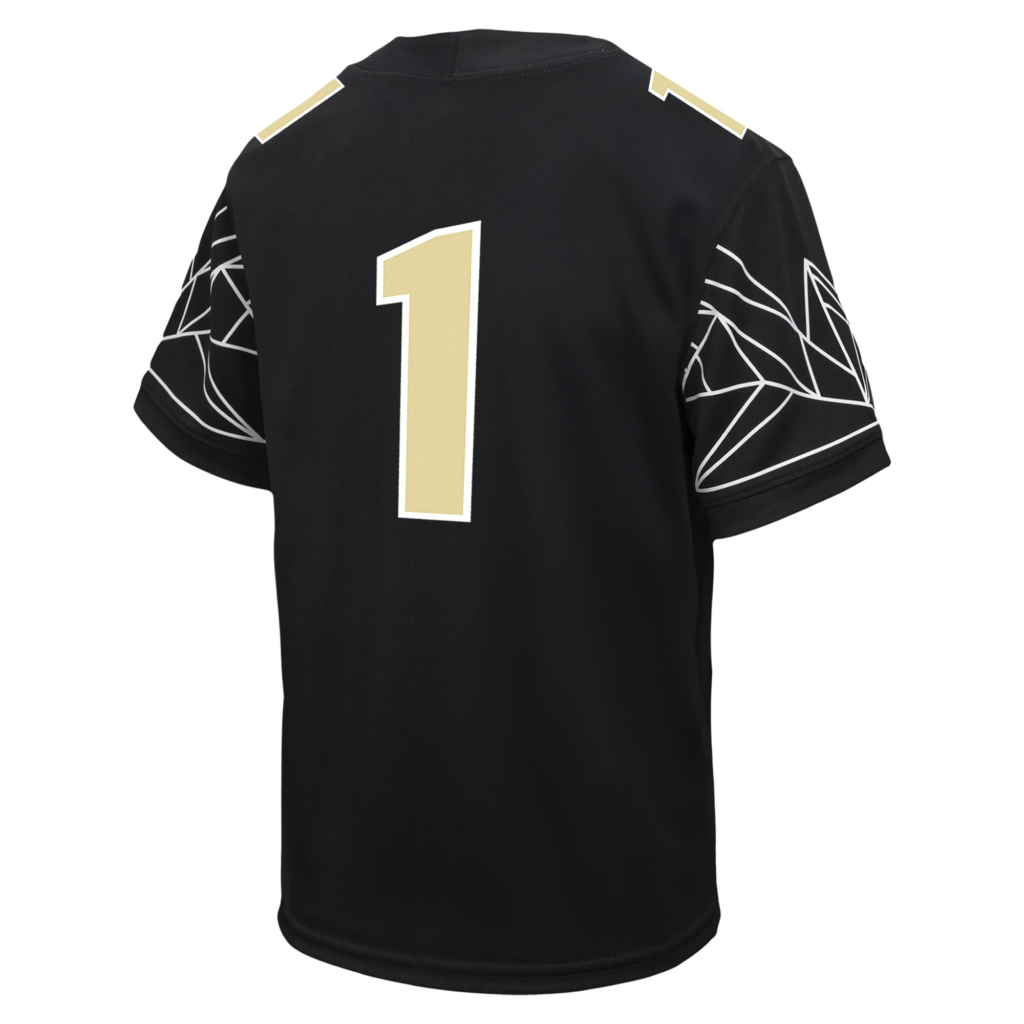 Colorado Buffaloes Youth Jersey Black - back view