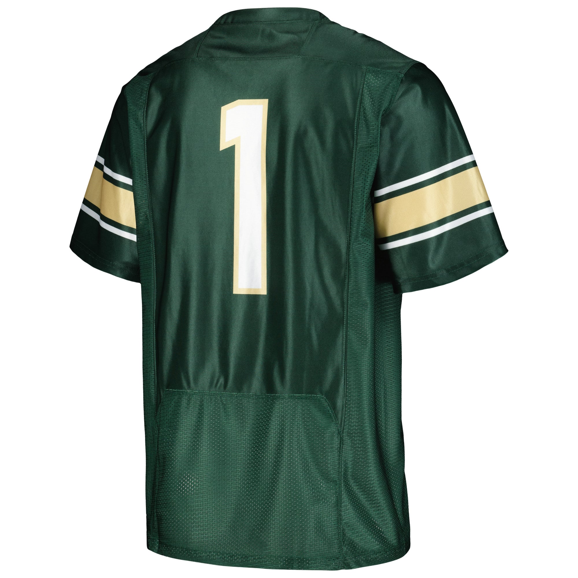 #1 Colorado State Rams Football Jersey Green - back view