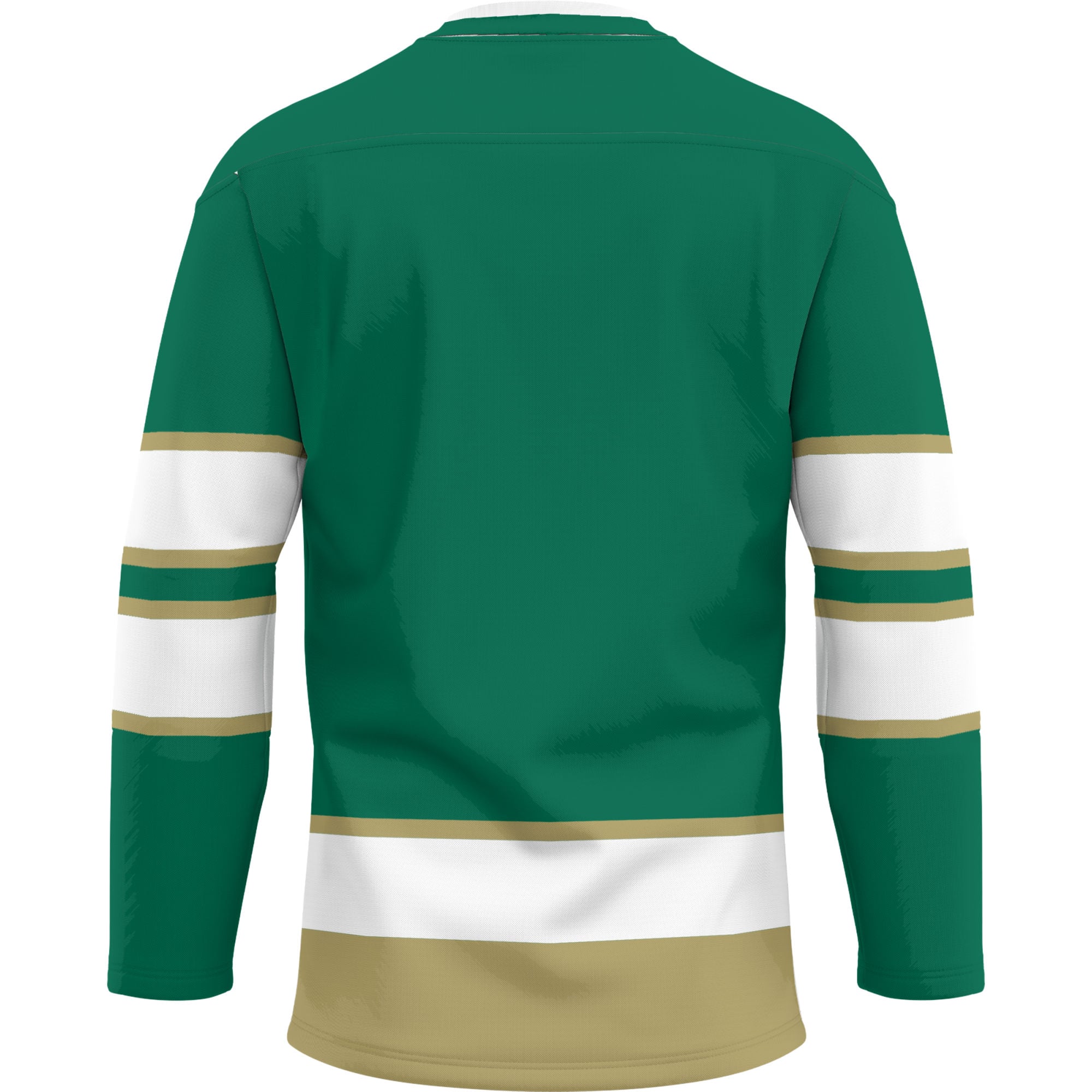 Colorado State Rams Hockey Jersey Green - back view