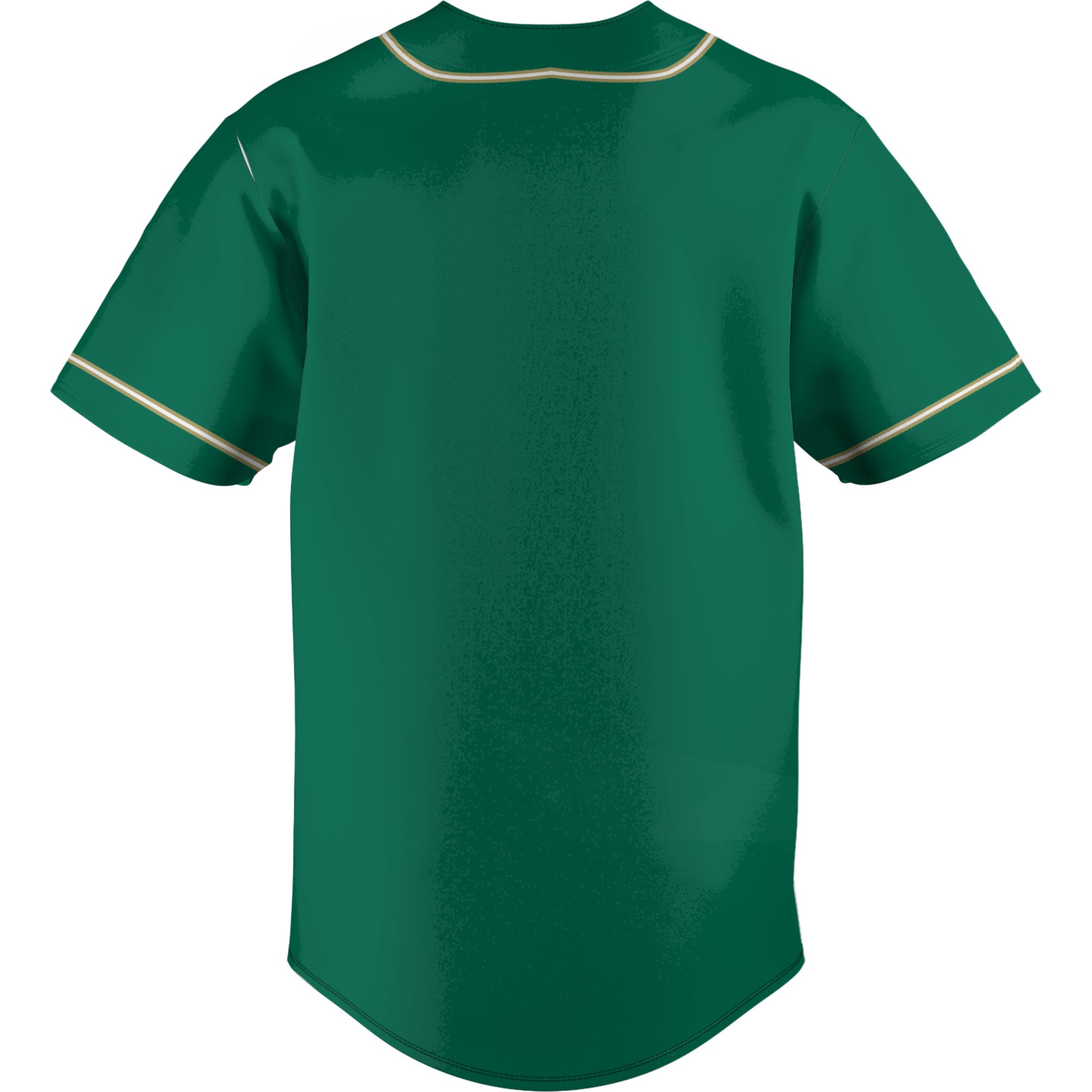 Colorado State Rams Lightweight Baseball Jersey Green - back view