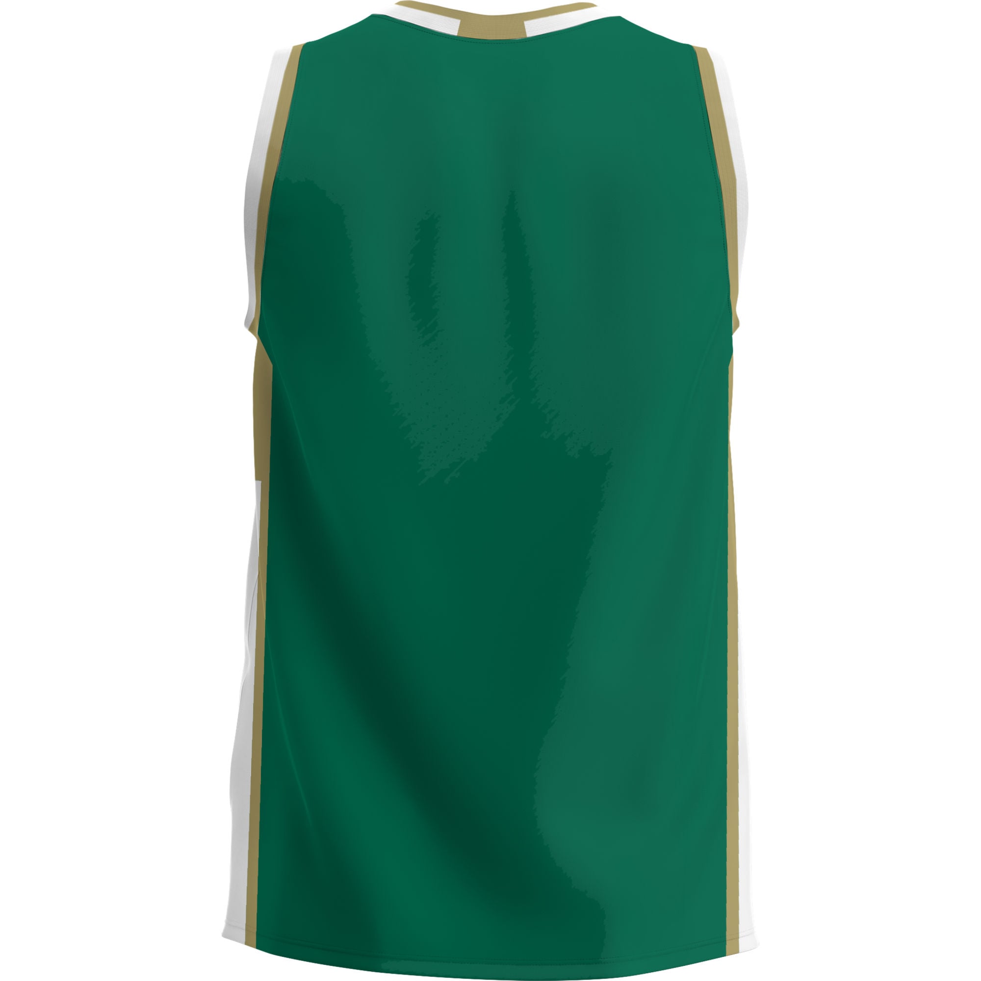 Colorado State Rams Lightweight Basketball Jersey Green - back view