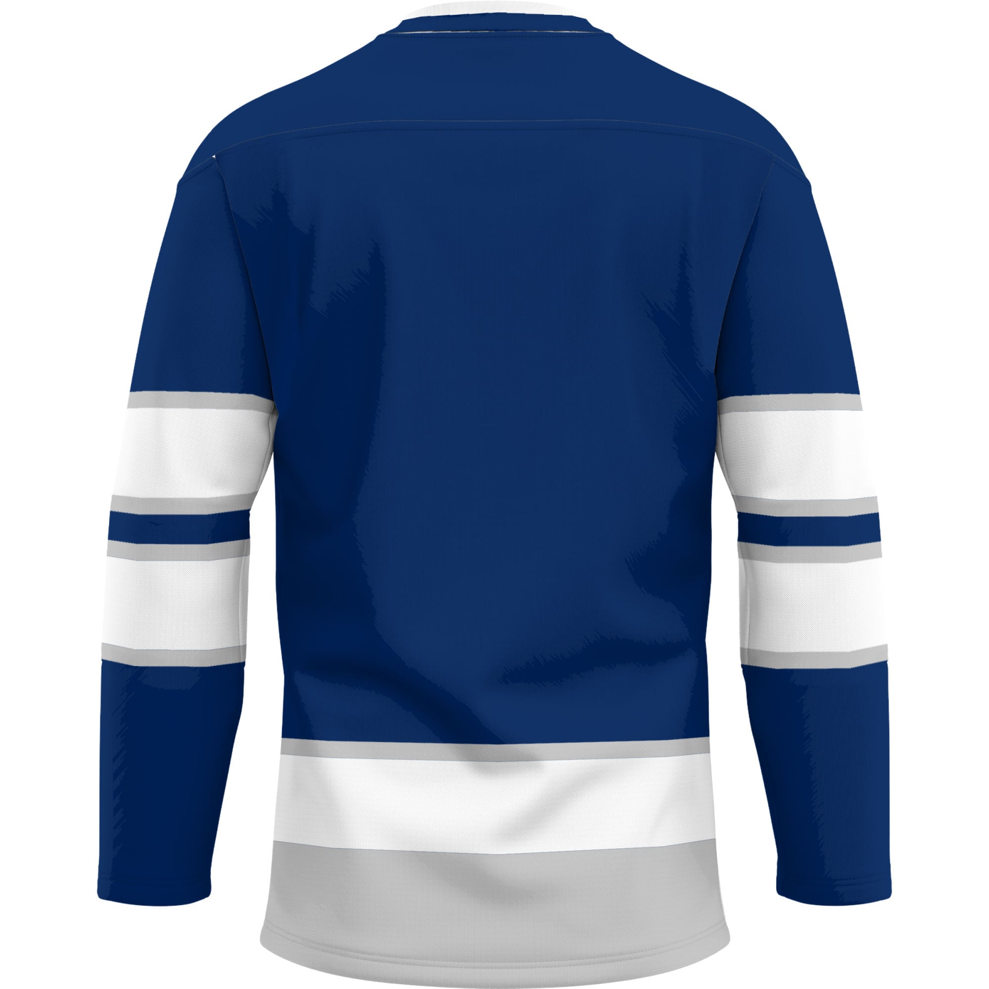 Creighton Bluejays Hockey Jersey Blue - back view