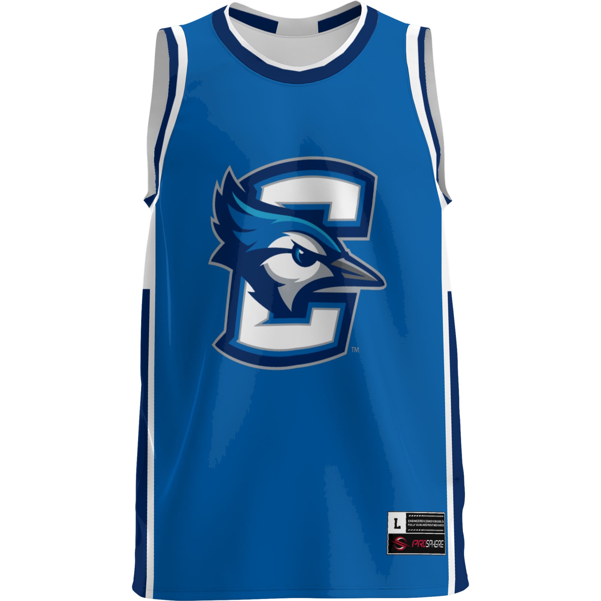 Creighton Bluejays Lightweight Basketball Jersey Blue - front view
