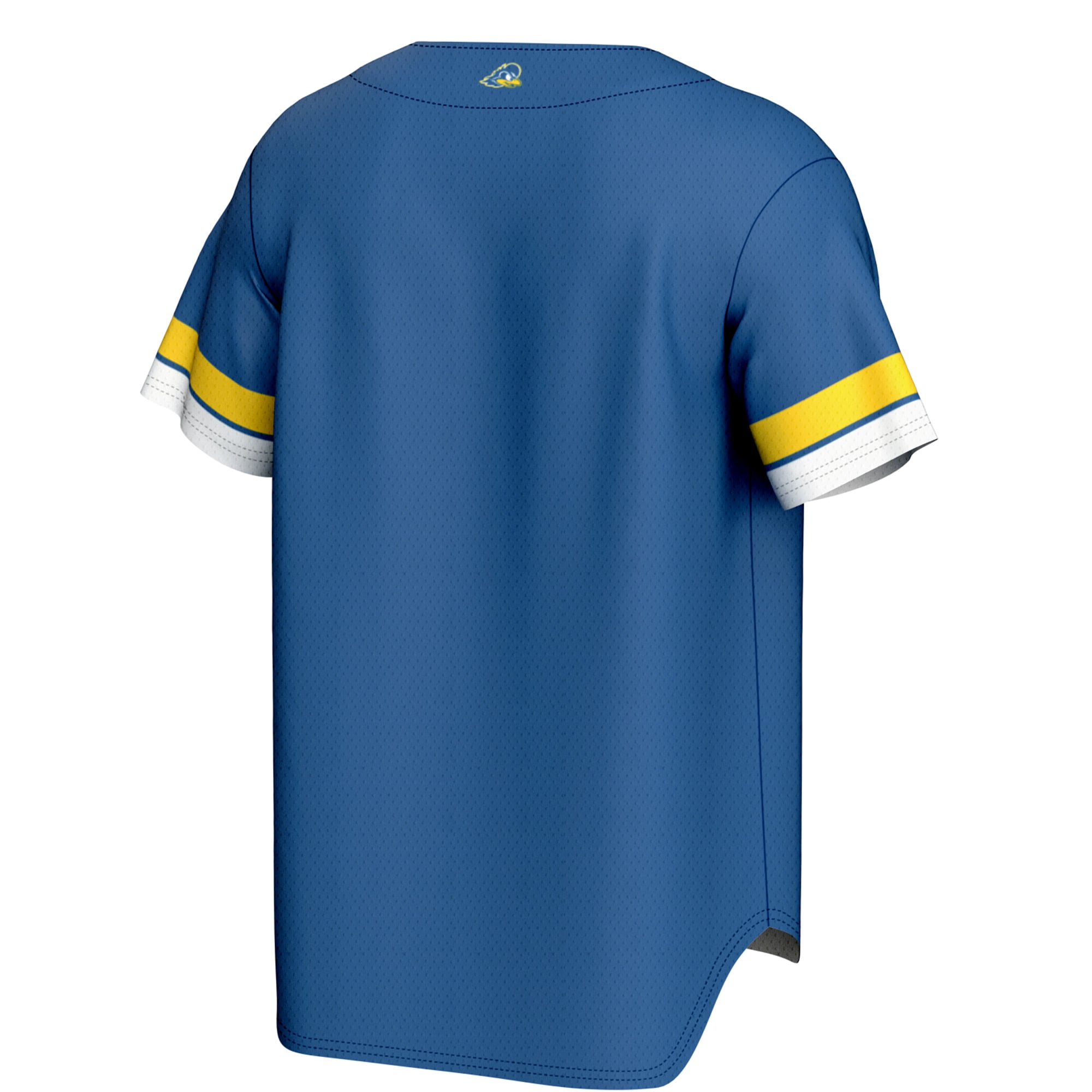 Delaware Fightin' Blue Hens Spirit Baseball Jersey Royal - back view