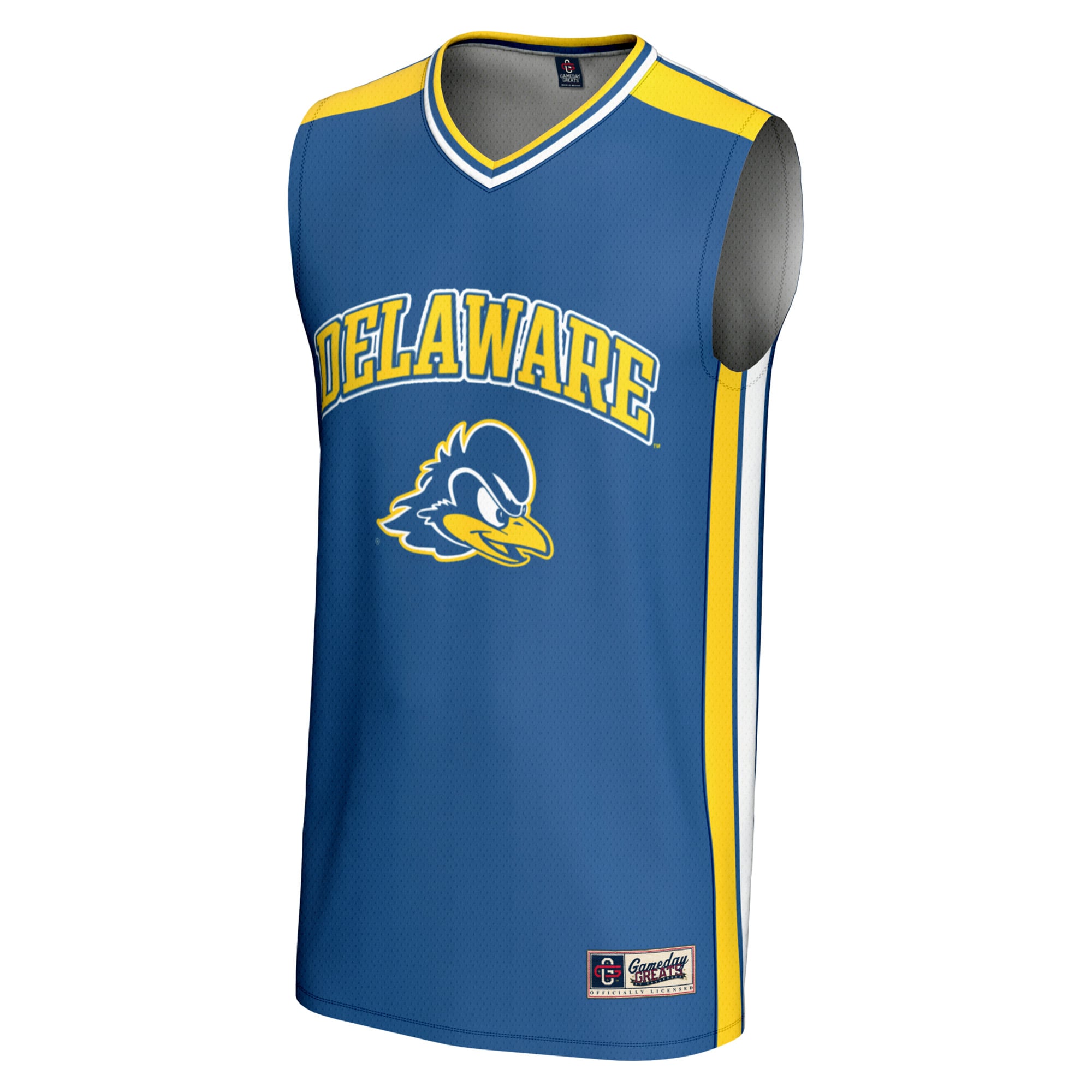 Delaware Fightin' Blue Hens Spirit Basketball Jersey Royal - front view
