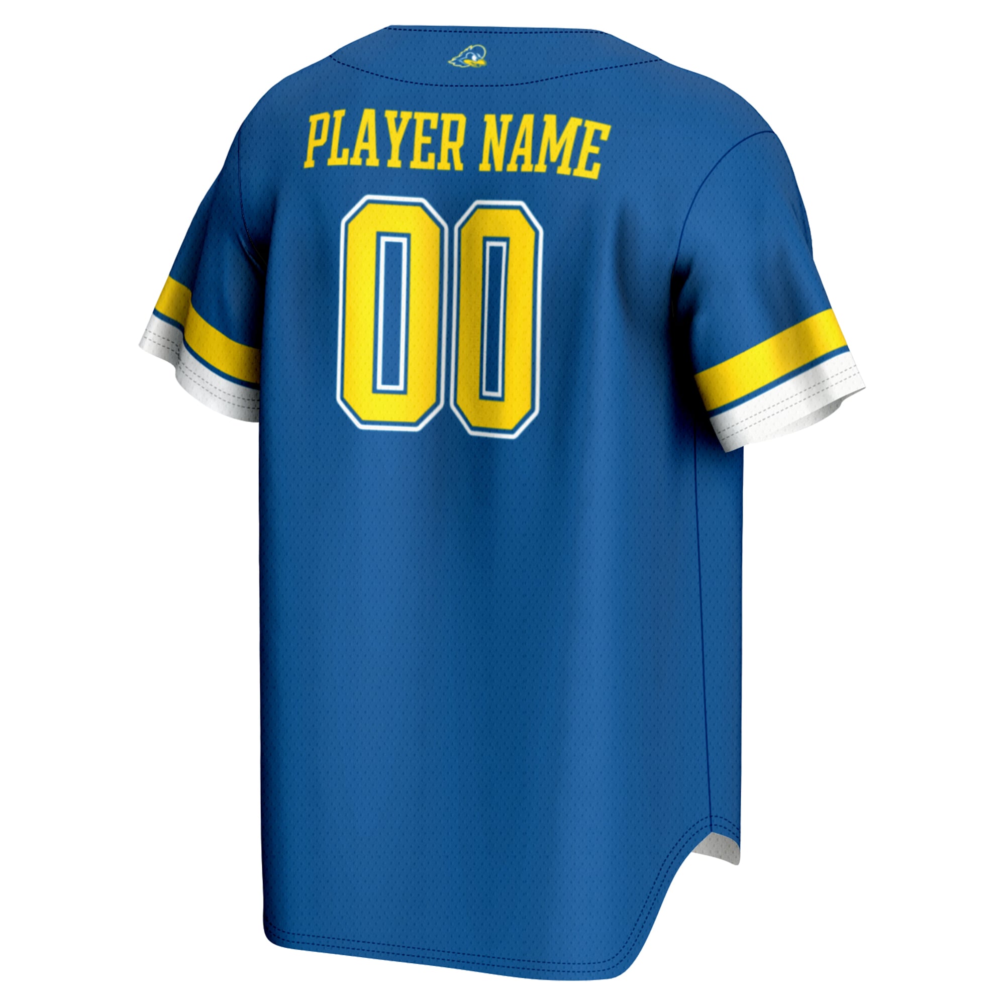 Delaware Fightin' Blue Hens Youth Lightweight Baseball Jersey Royal - back view