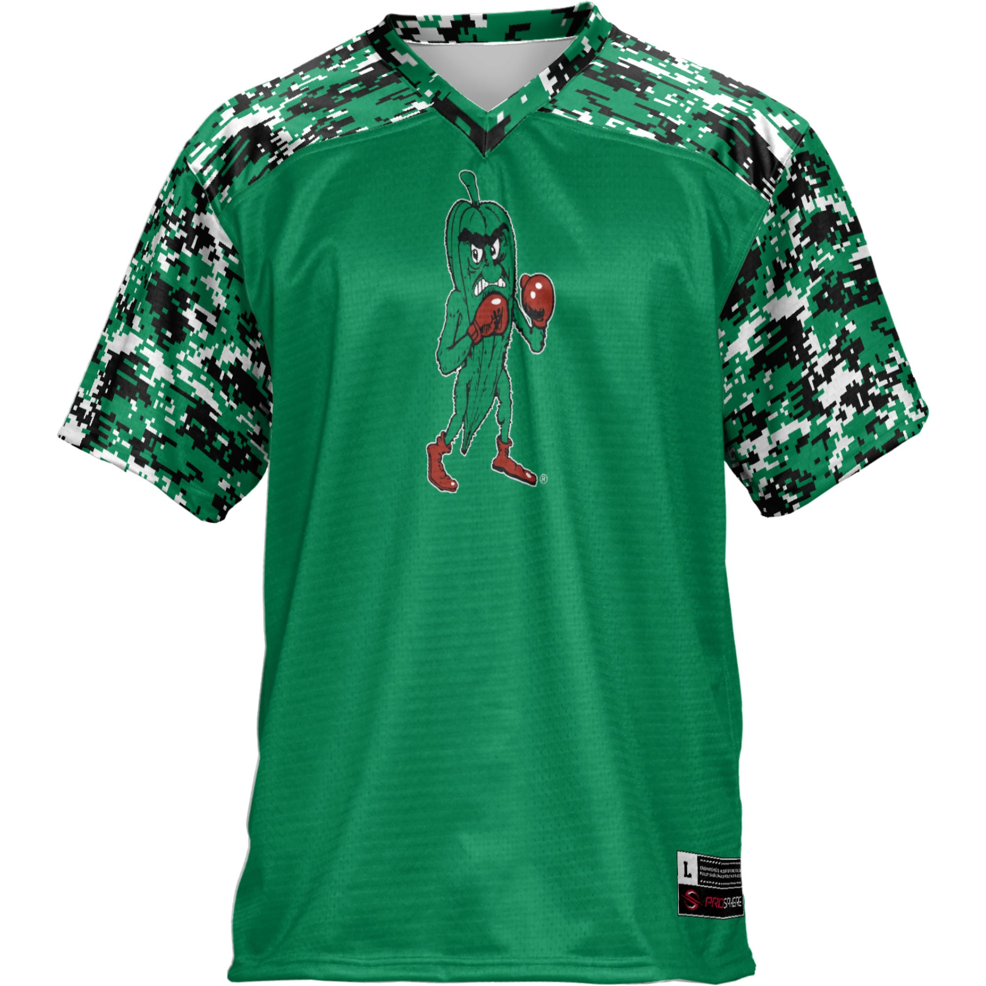 Delta State Statesmen Football Jersey Forest Green - front view