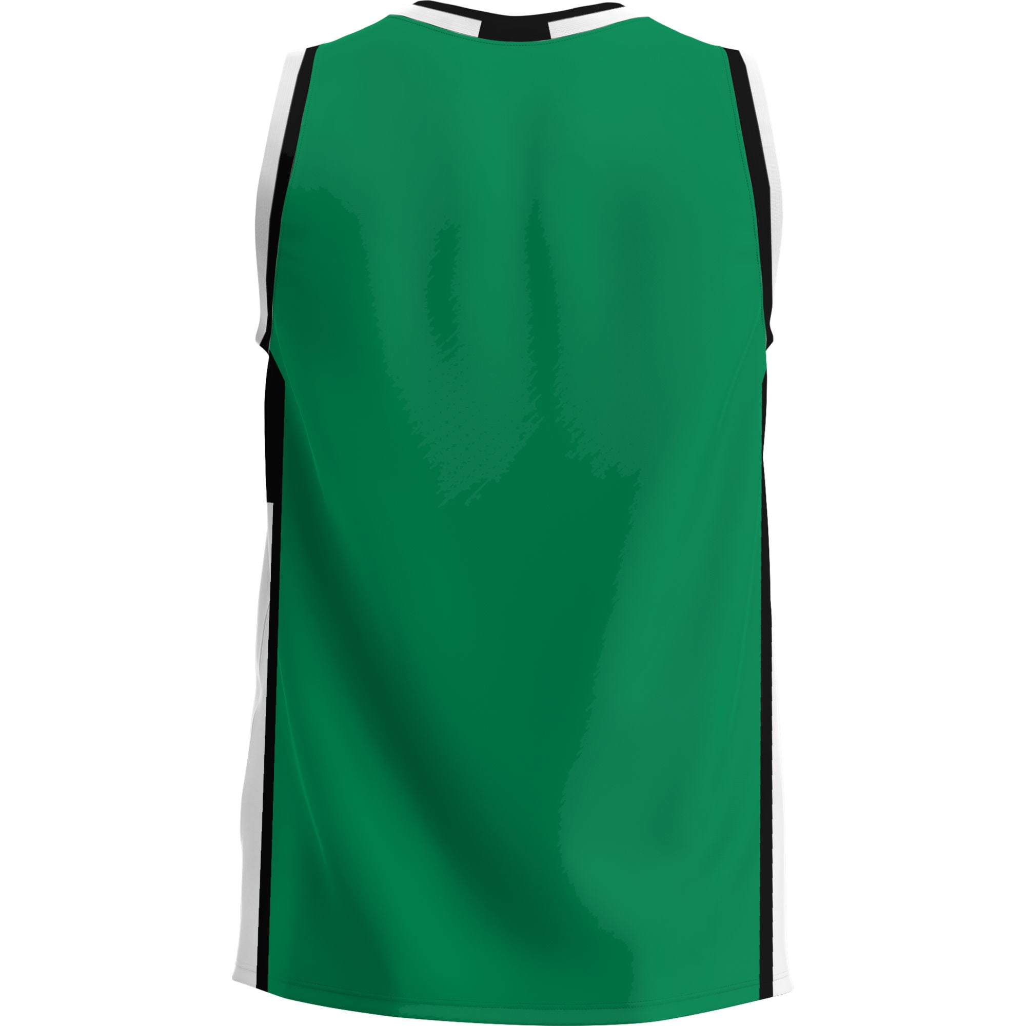 Delta State Statesmen Lightweight Basketball Jersey Green - back view