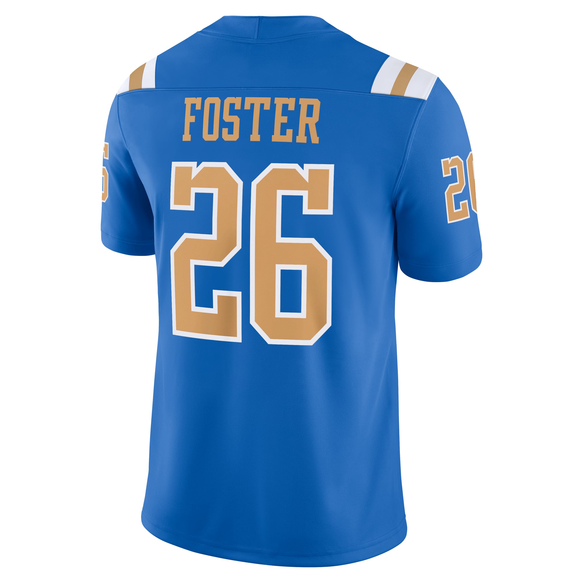 DeShaun Foster UCLA Bruins Alumni Home Jersey Blue - back view